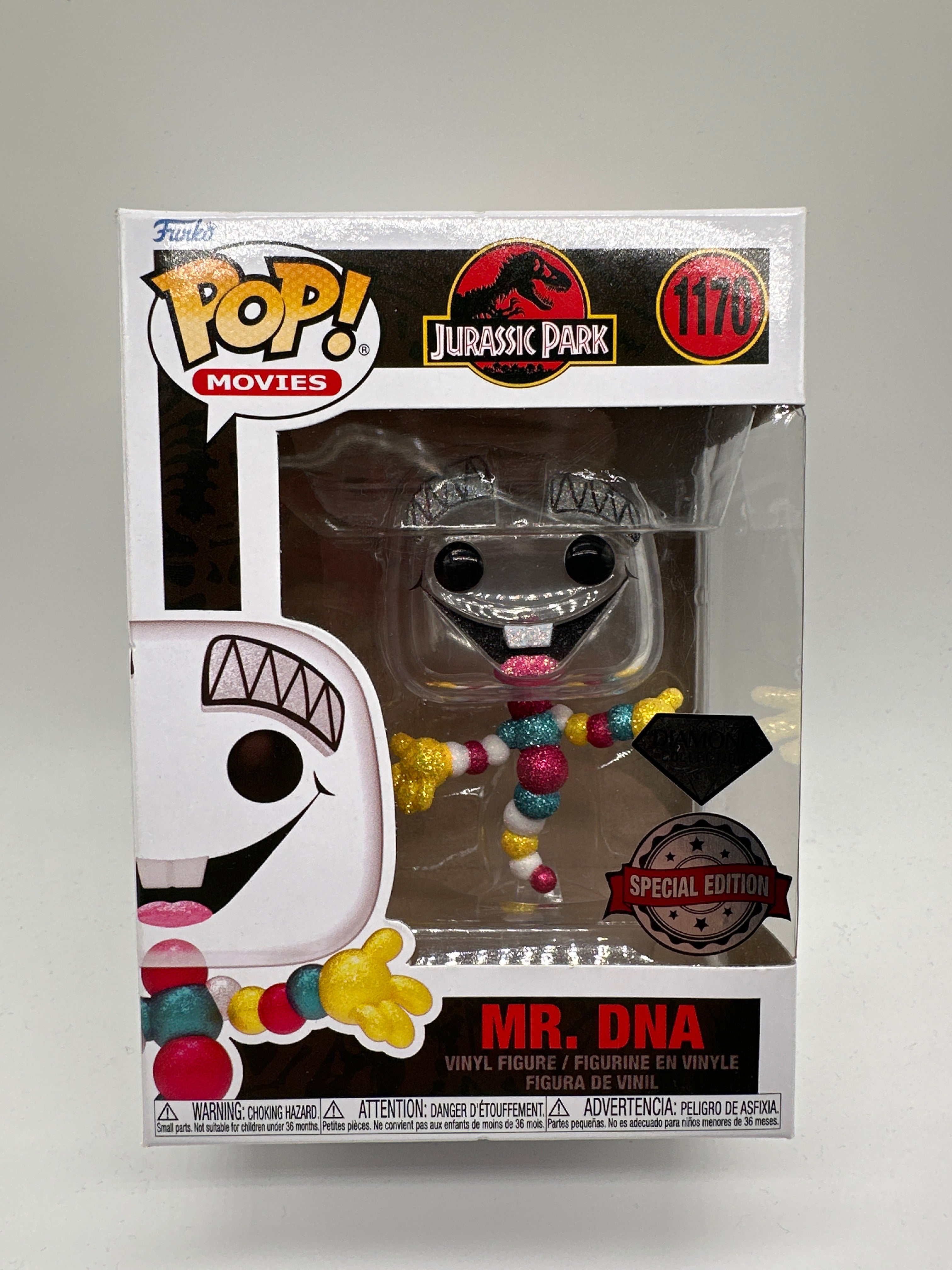 Jurassic Park POP! Movies Vinyl Figur Mr. DNA (DGLT) 9 cm