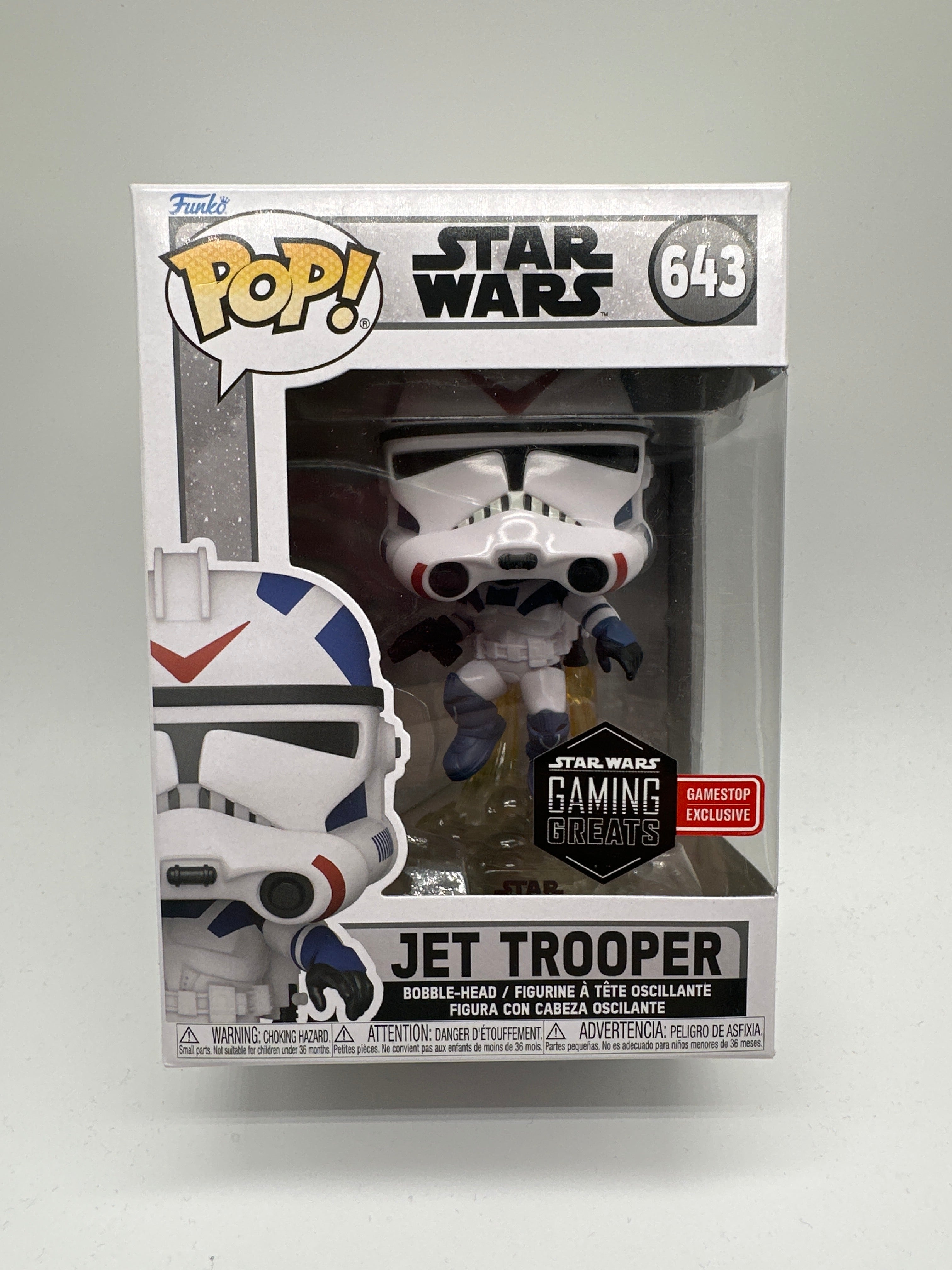 Star Wars: Battlefront II POP! Games Vinyl Figur Jet Trooper 9 cm