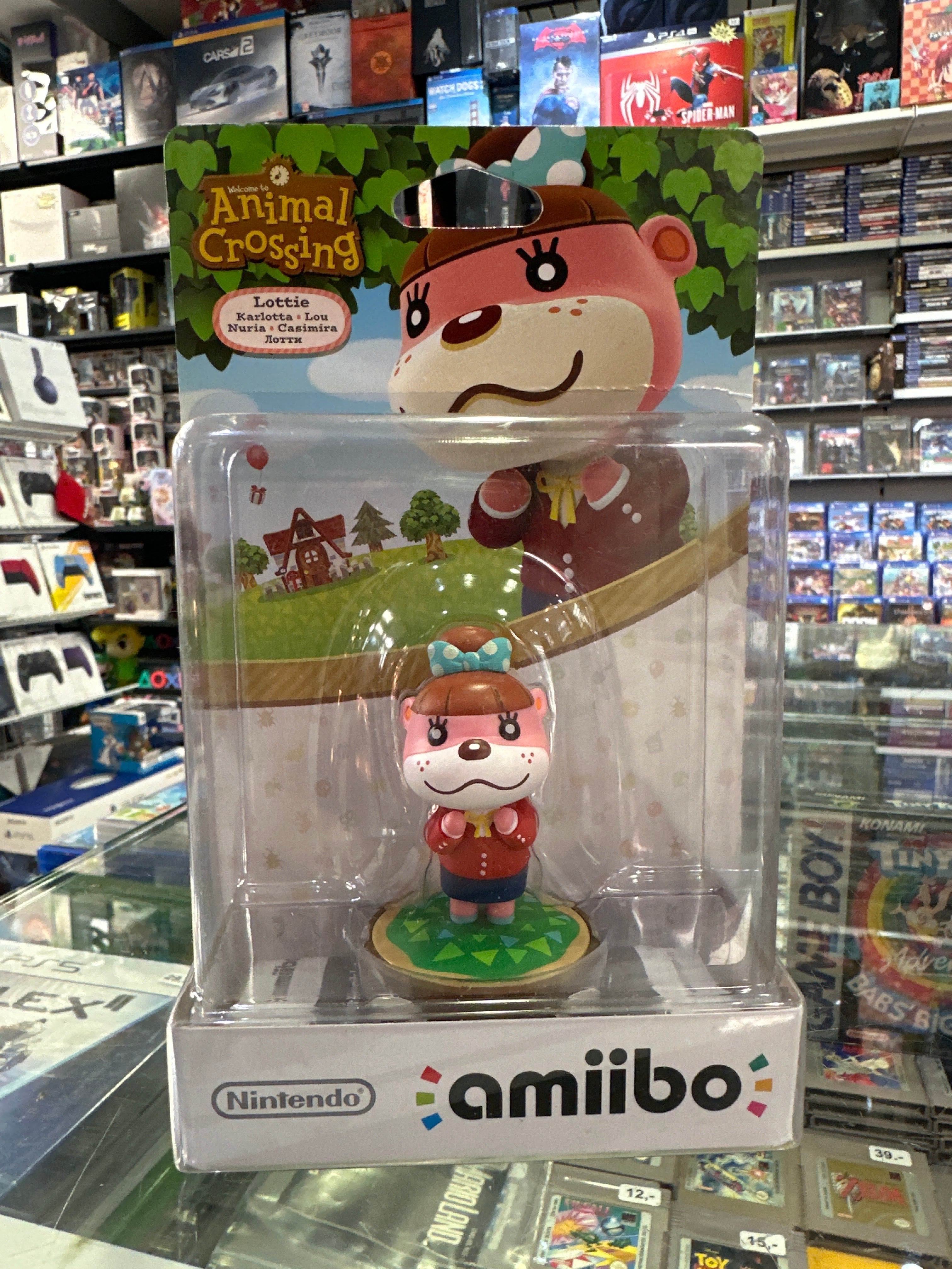 Amiibo Animal Crossing Karlotta Neu