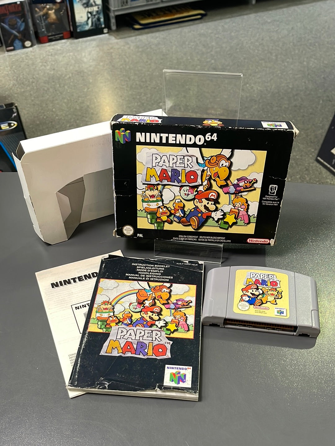 Paper Mario OVP N64