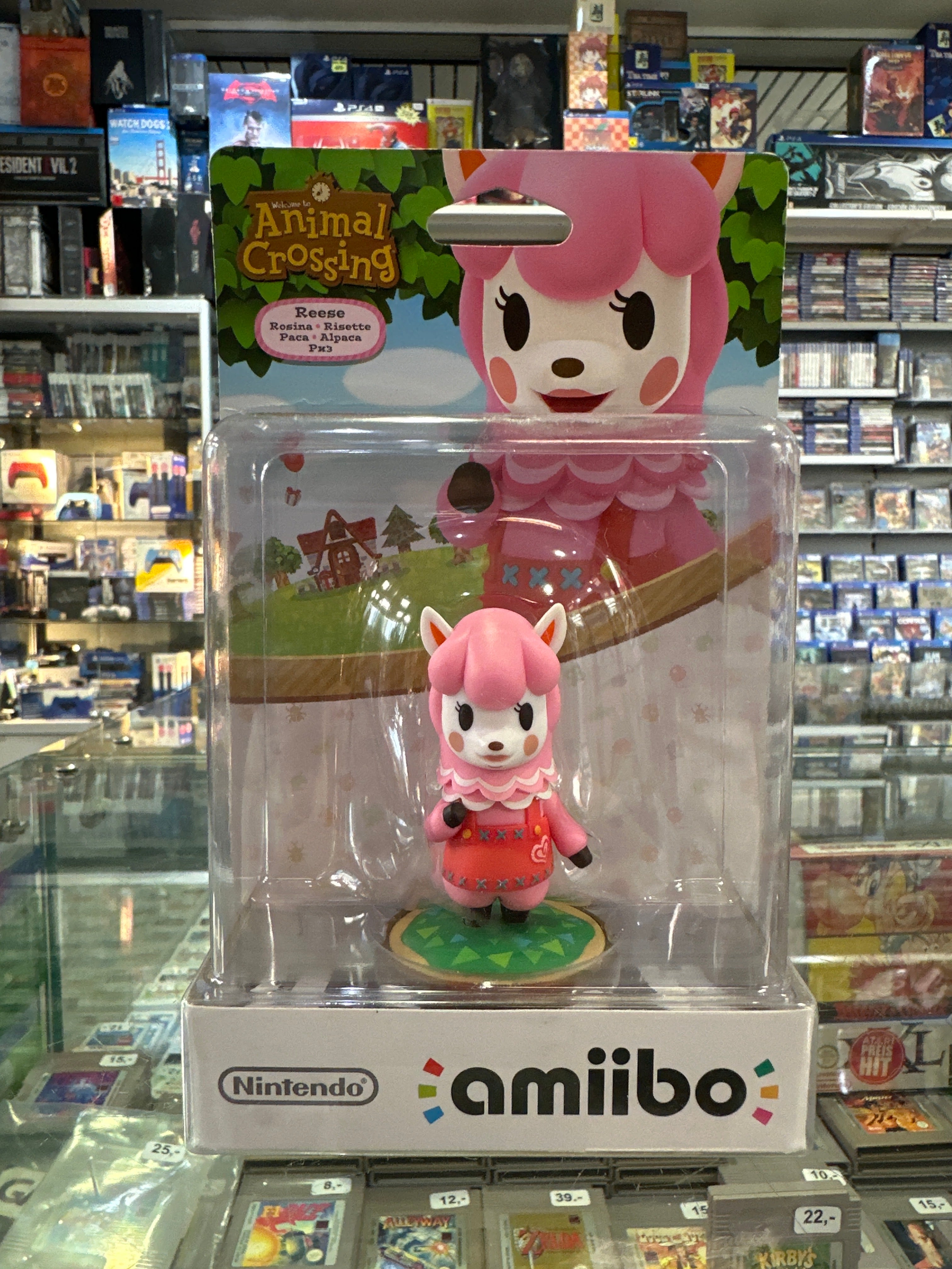 Amiibo Animal Crossing Rosina Neu