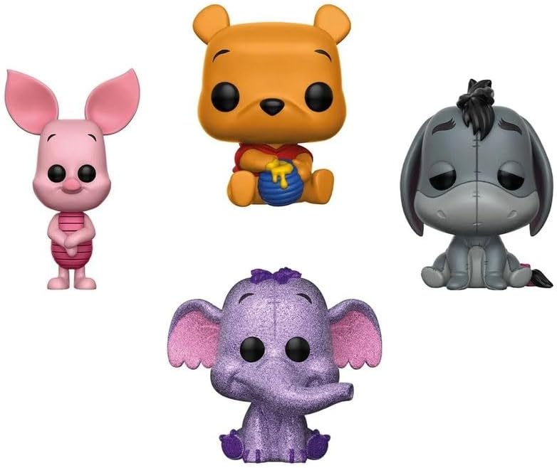 Disney POP! Movies Vinyl Figuren 4er-Pack Winnie the Pooh 9 cm