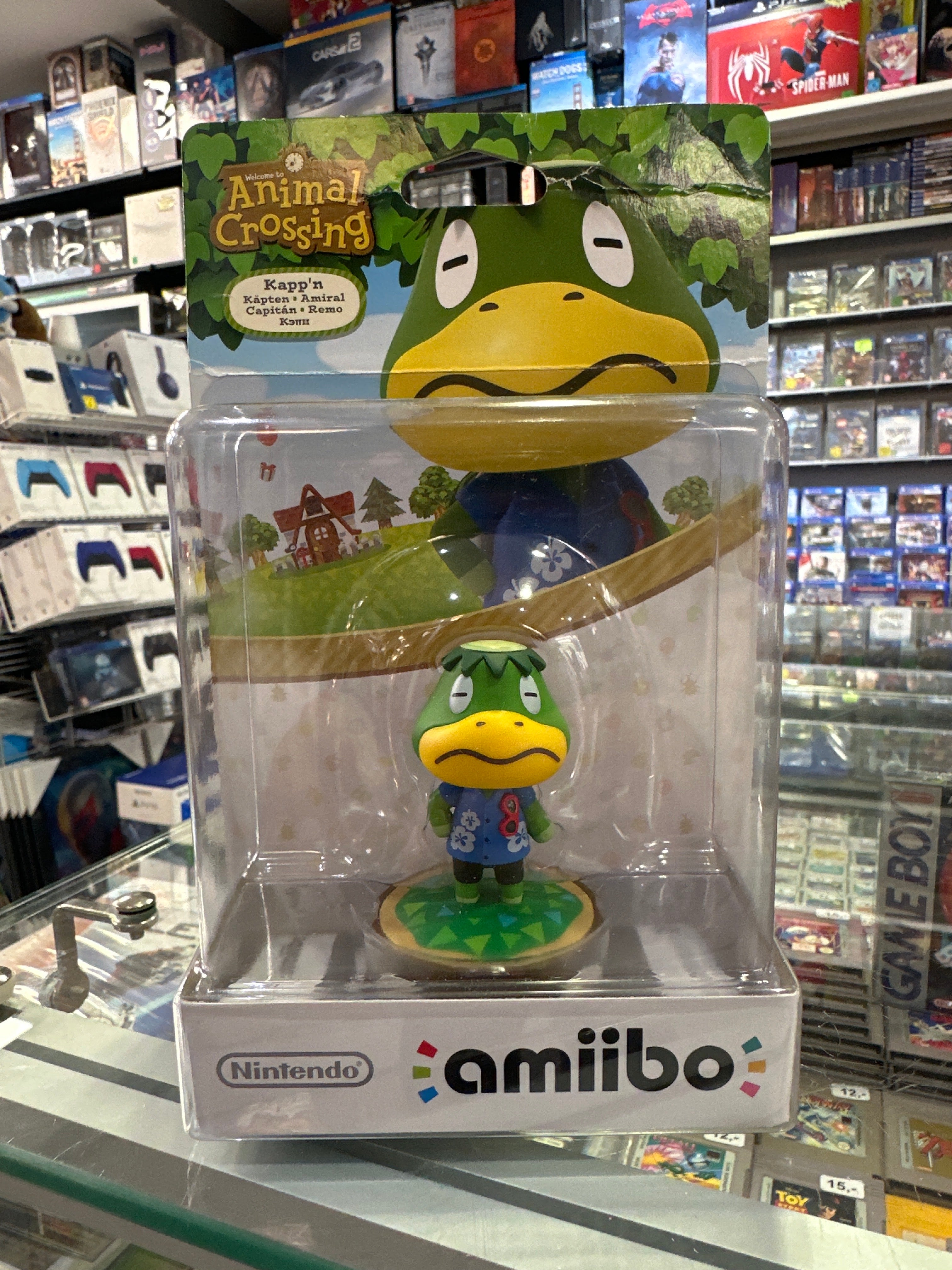 Amiibo Animal Crossing Käpten Neu