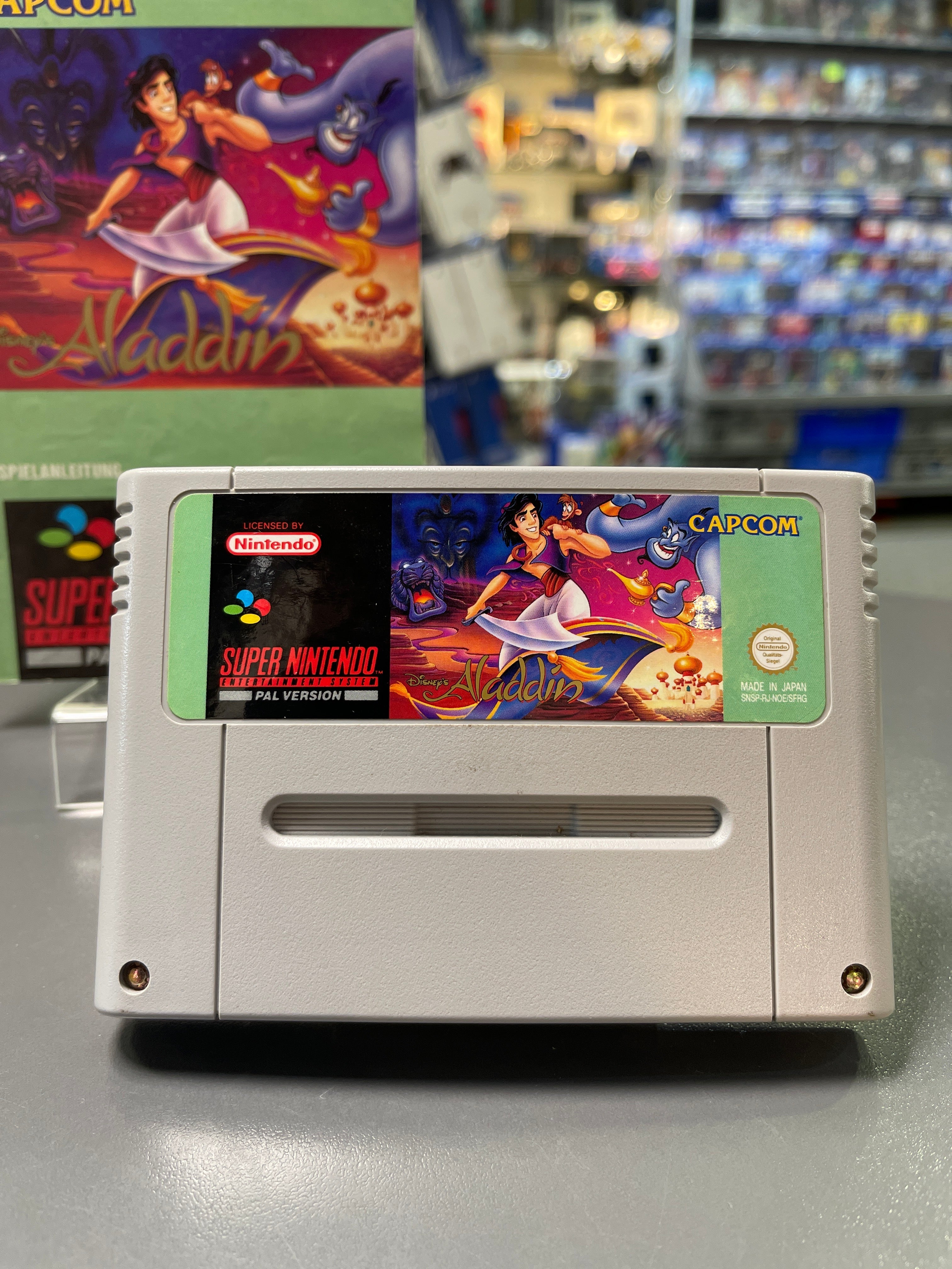 Aladdin Super Nintendo SNES *Modul mit Anleitung*