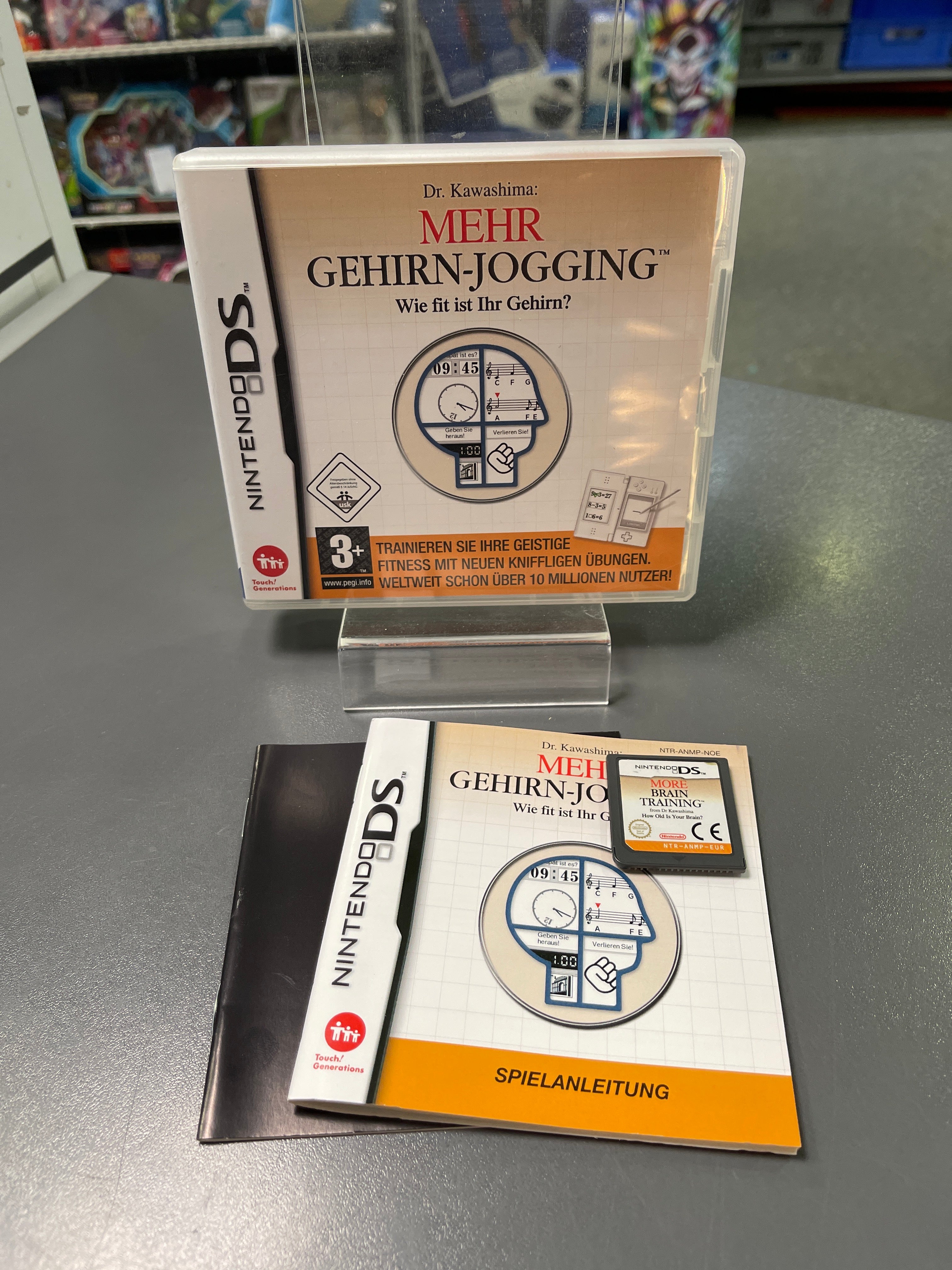 Dr. Kawashima: Mehr Gehirn-Jogging - Wie fit ist ihr Gehirn? Nintendo DS