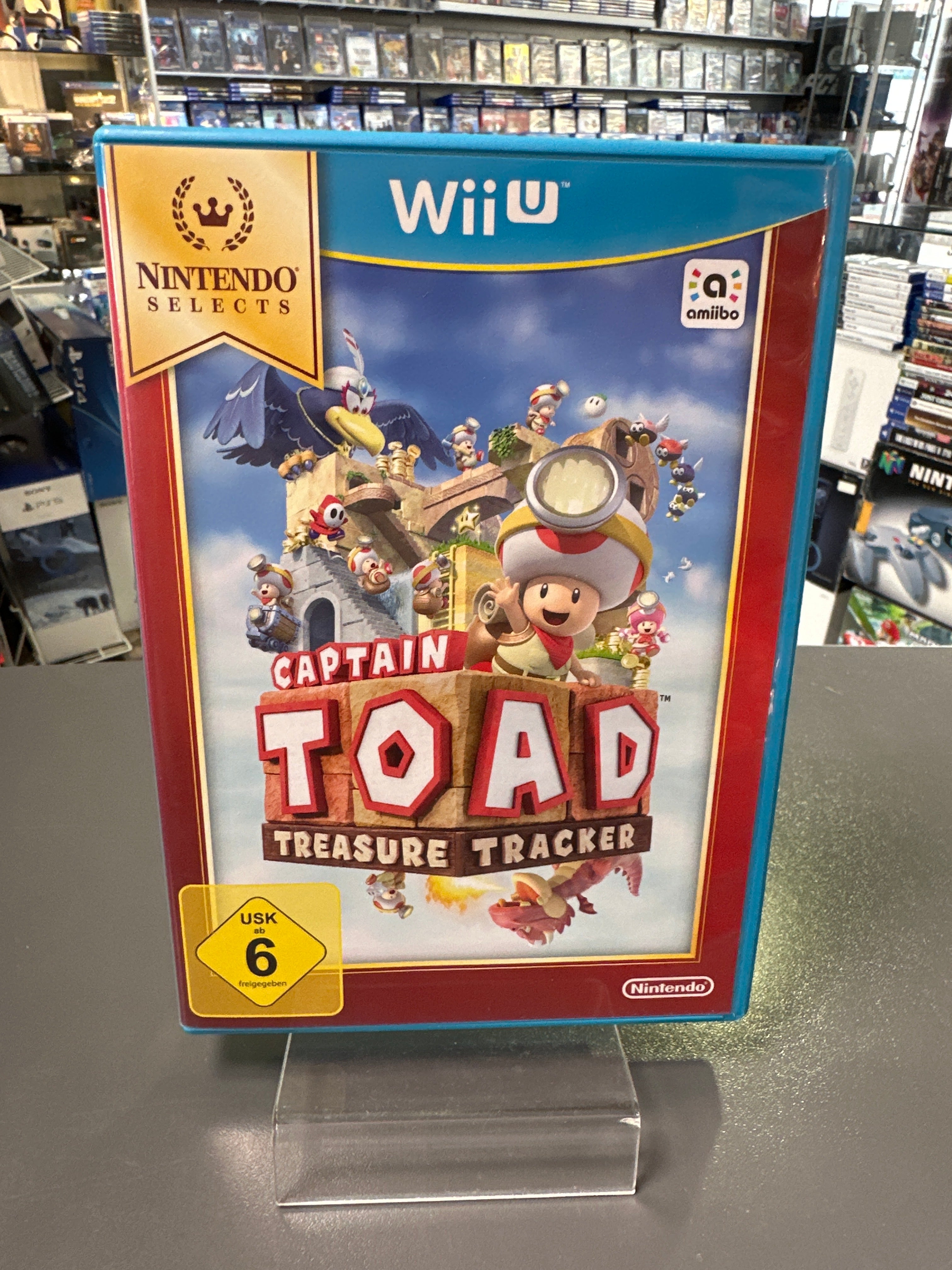 Captain Toad: Treasure Tracker - Nintendo Selects - Nintendo Wii U (gebraucht)