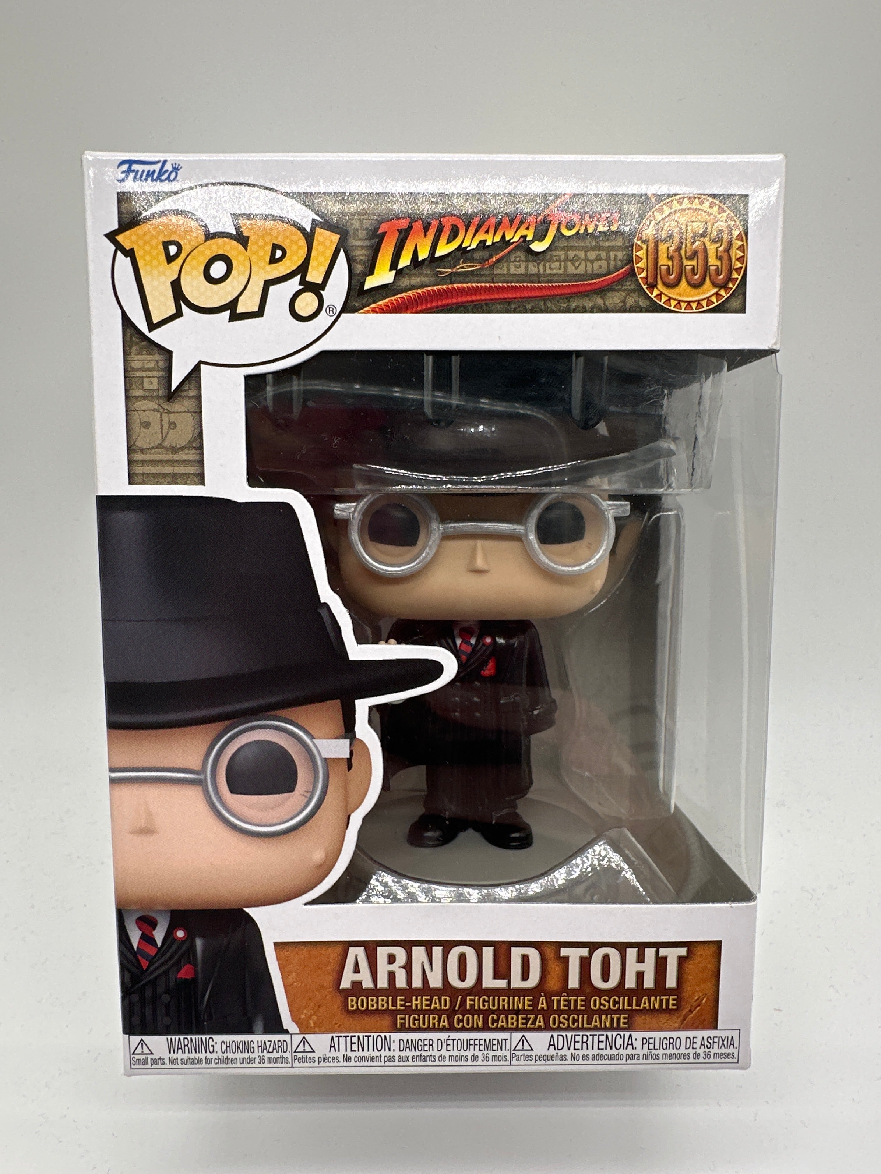 Indiana Jones POP! Movies Vinyl Figur Arnold Toht 9 cm #1353