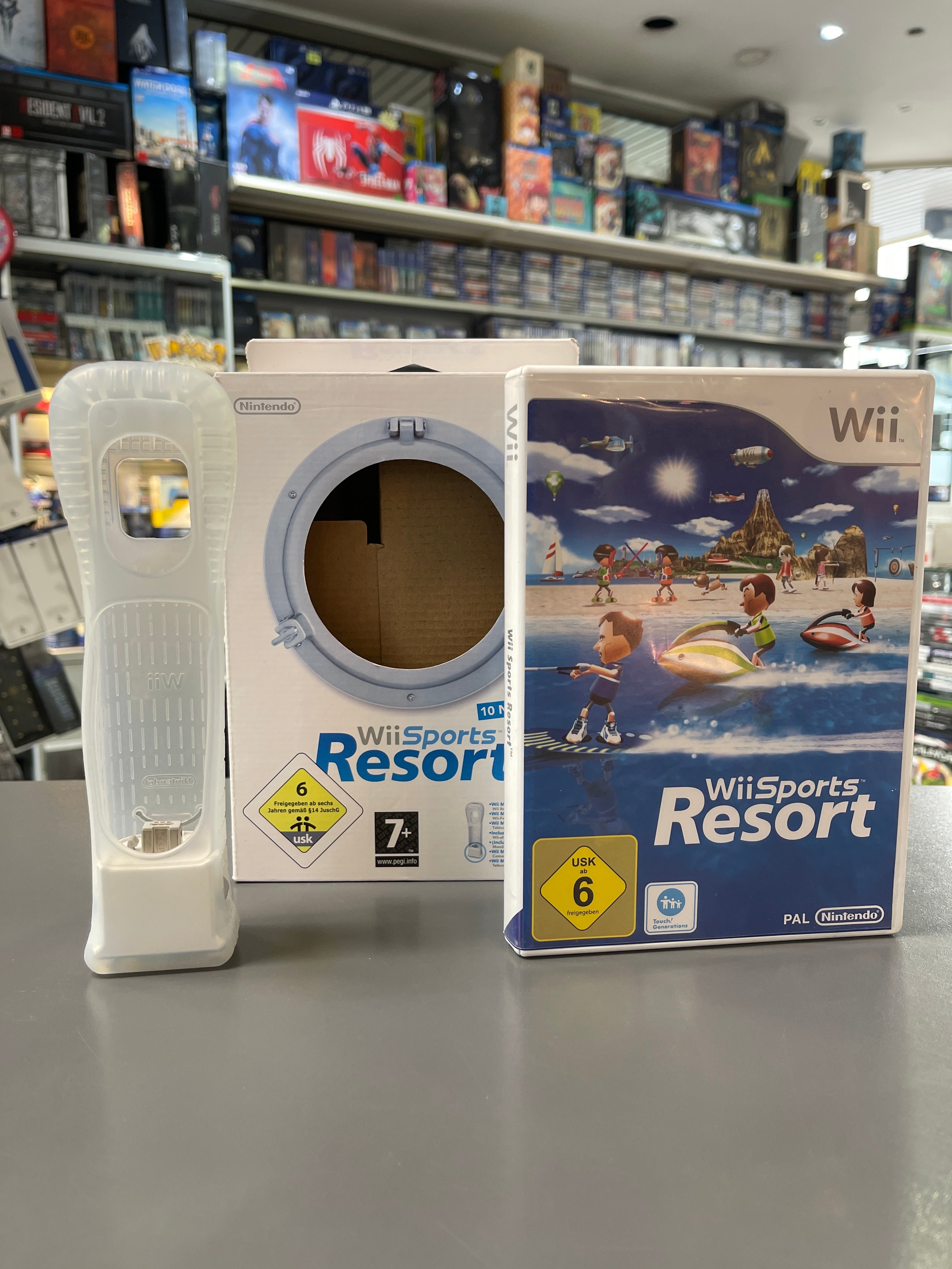 Wii Sports Resort in OVP mit Motion Plus