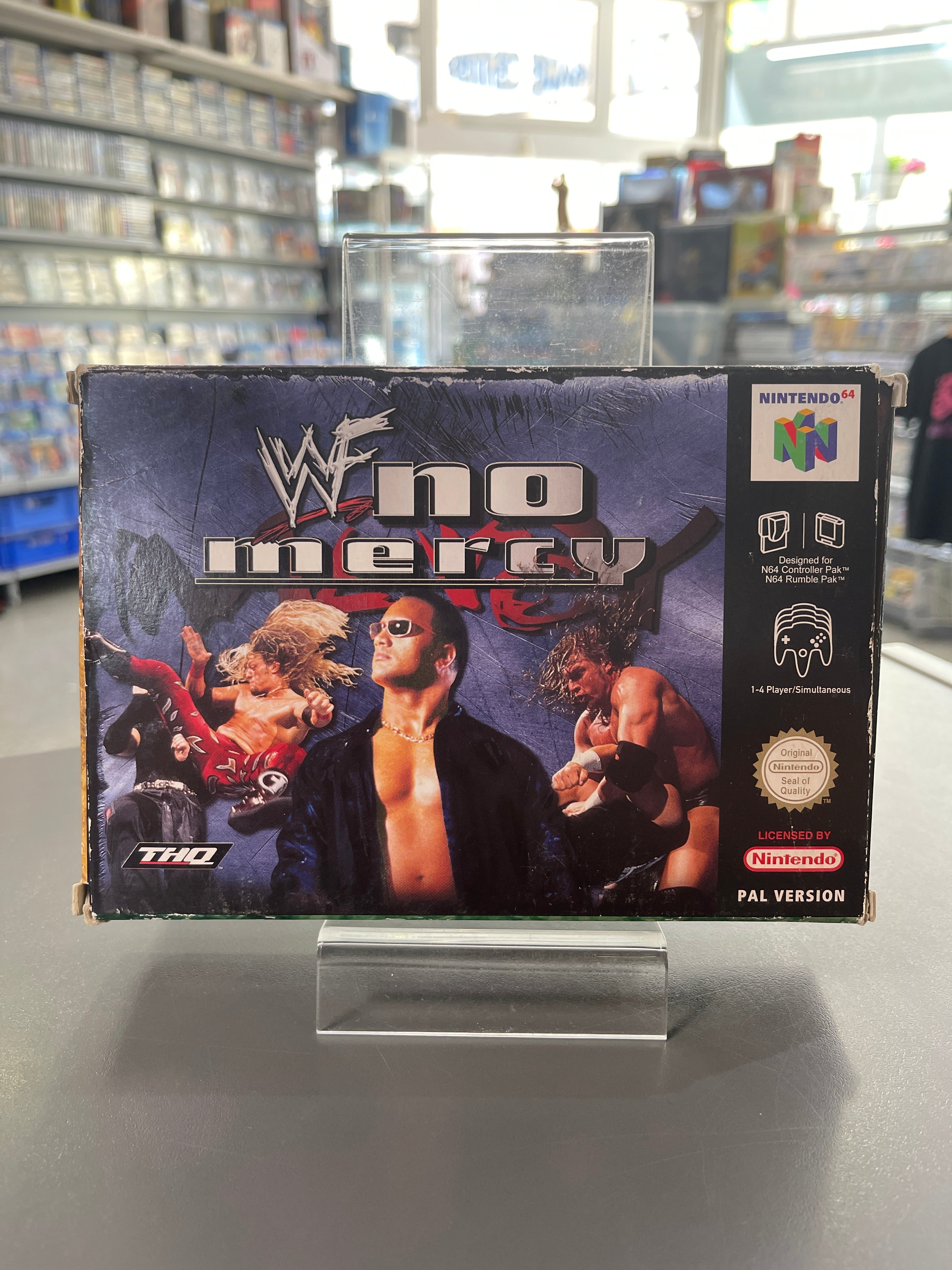 WWF WWE No Mercy N64 OVP