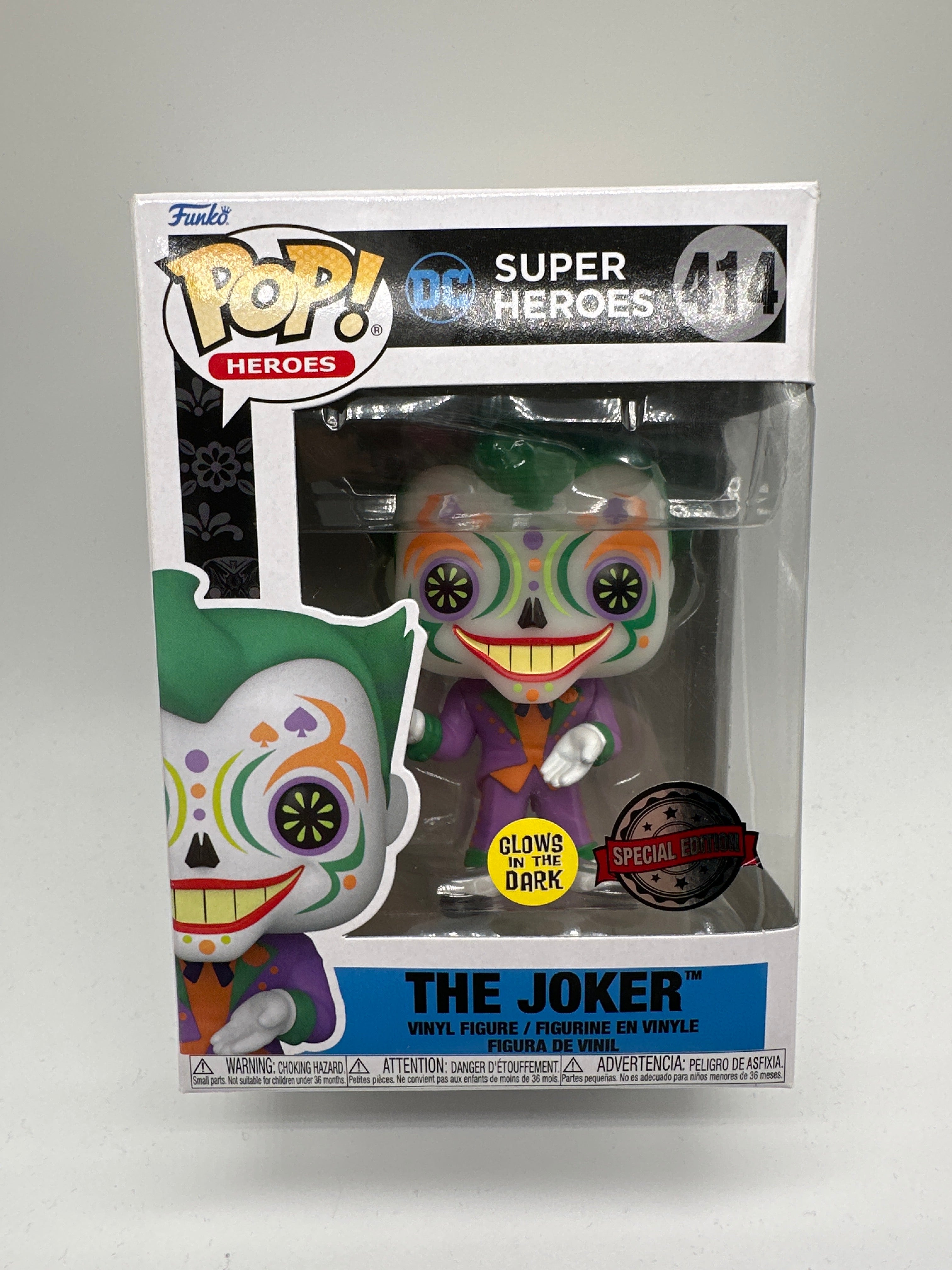 DC Funko POP! The Joker Special Edition Glows in the Dark