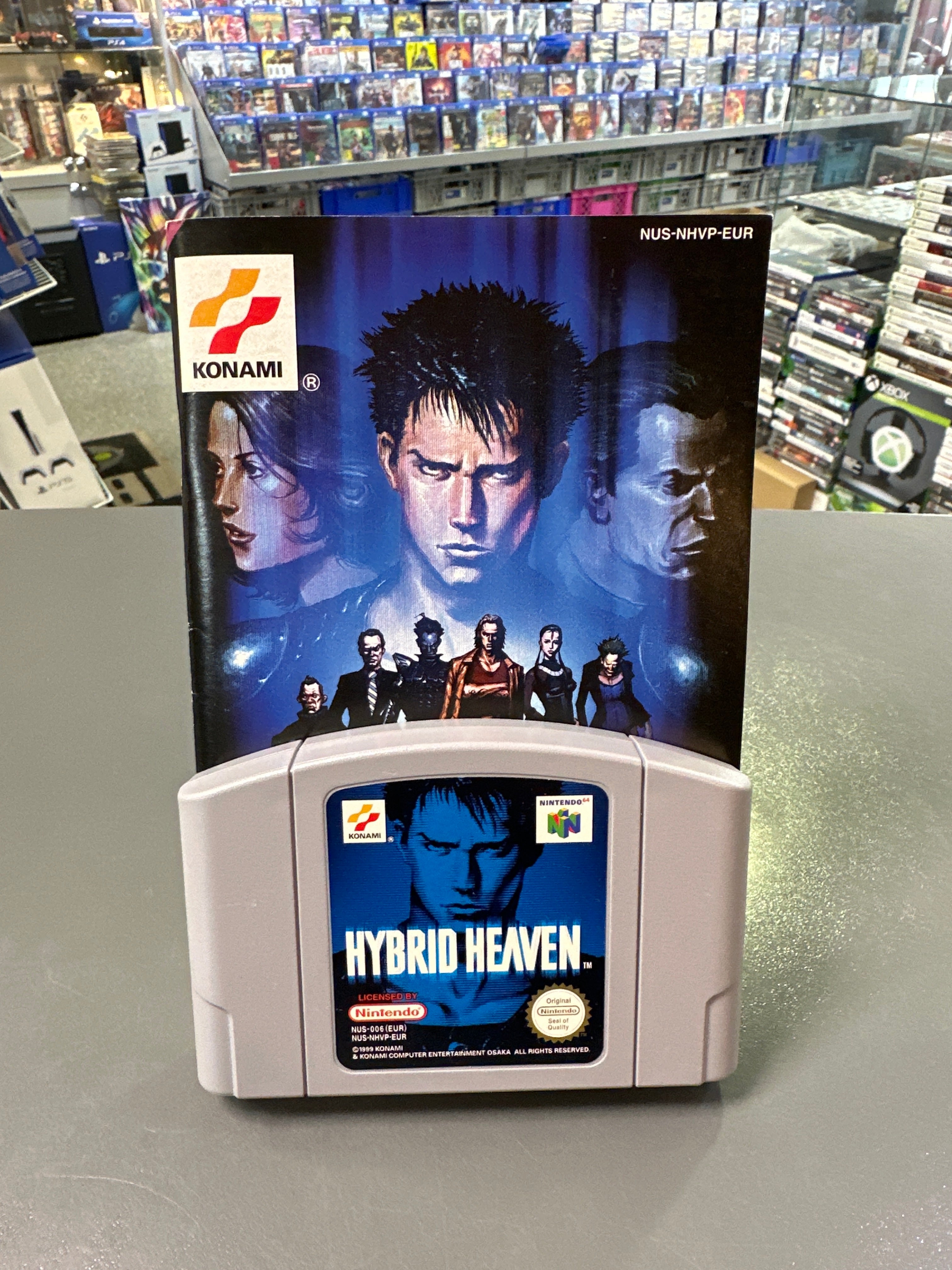 Hybrid Heaven für N64*Modul mit Anleitung* gebraucht