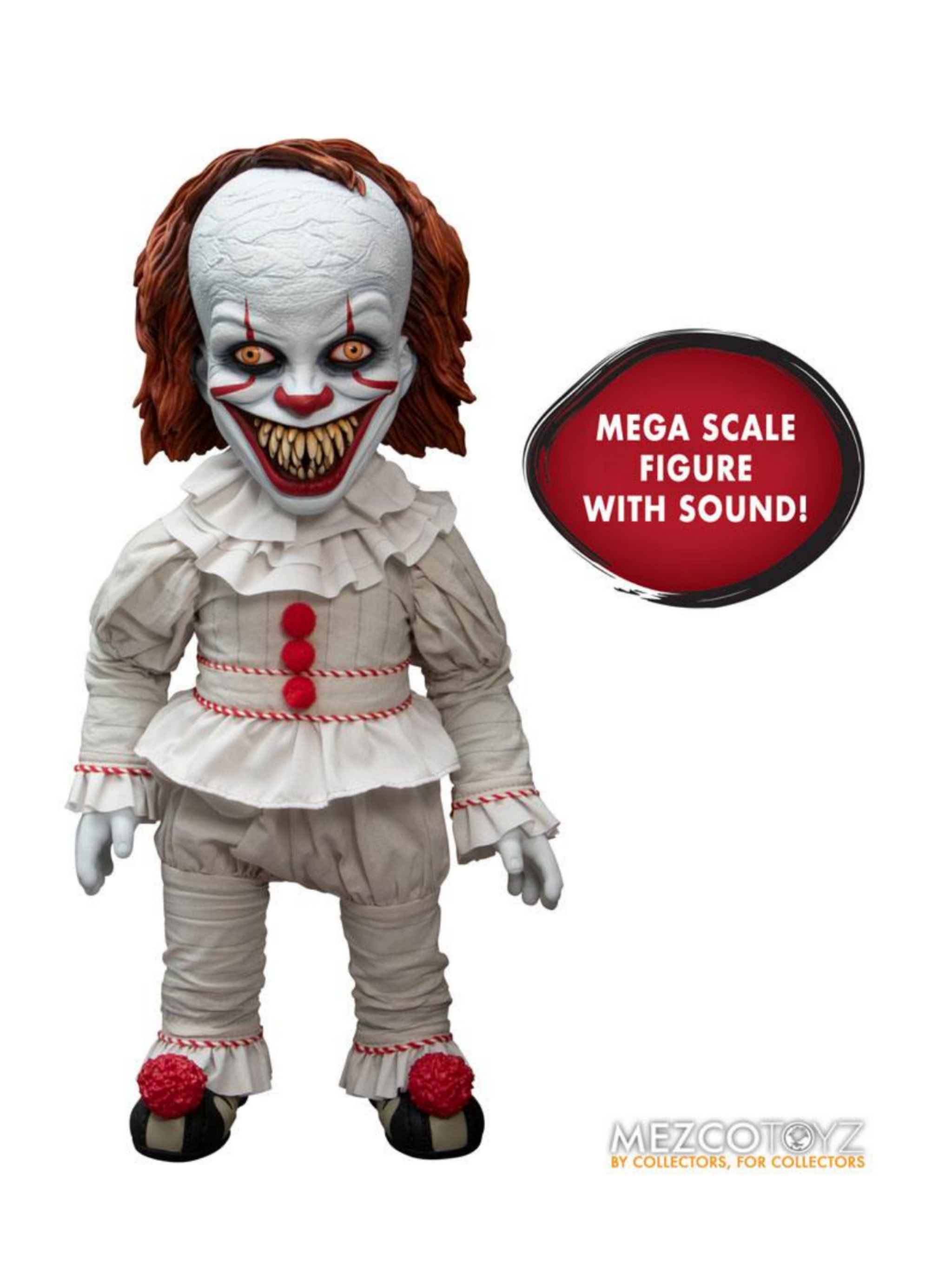 Es Kapitel 2 Designer Series Sprechende Puppe Sinister Pennywise 38 cm