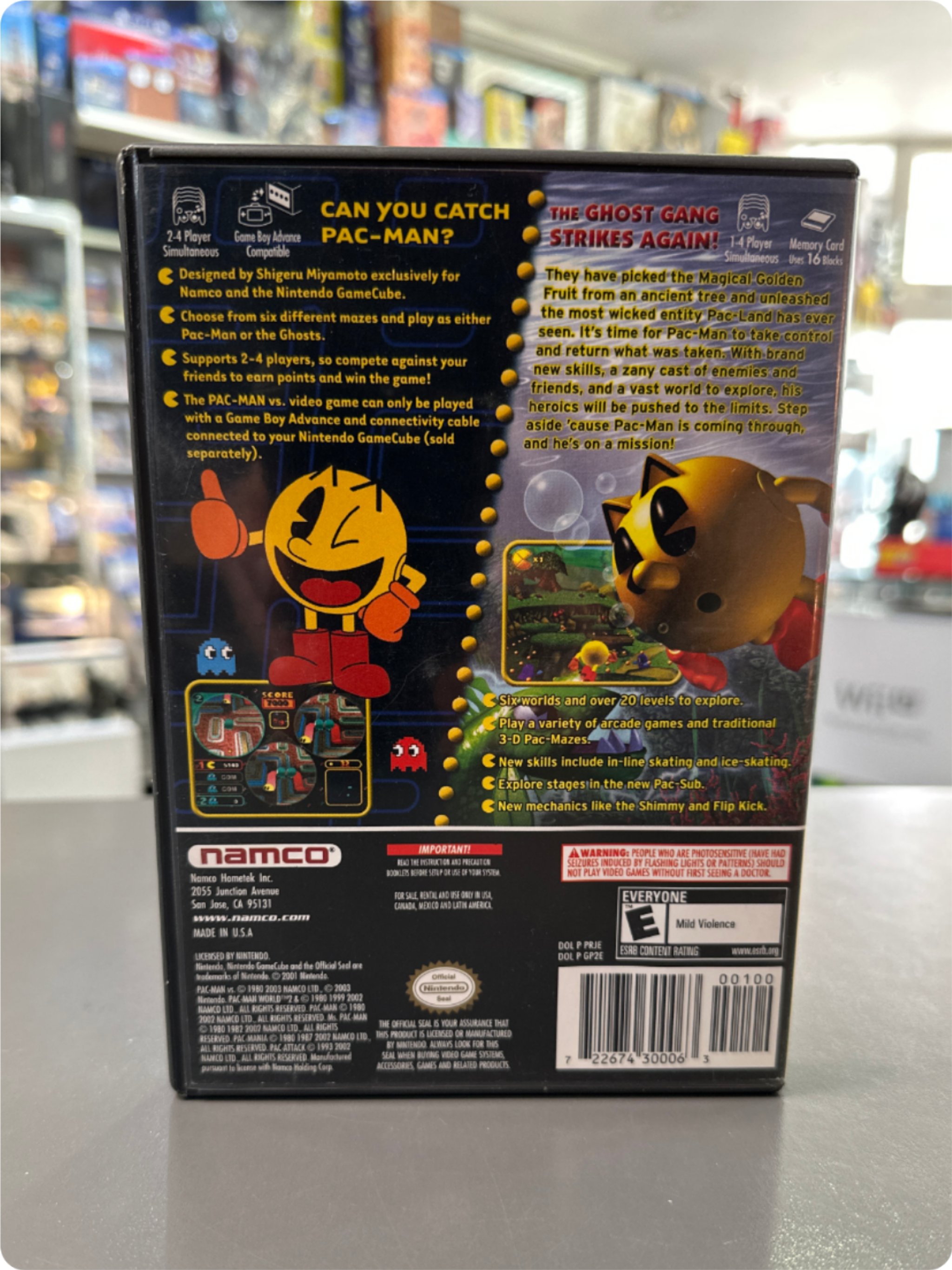 Pac-Man Vs. / Pac-Man World 2 CIB (US-Version)