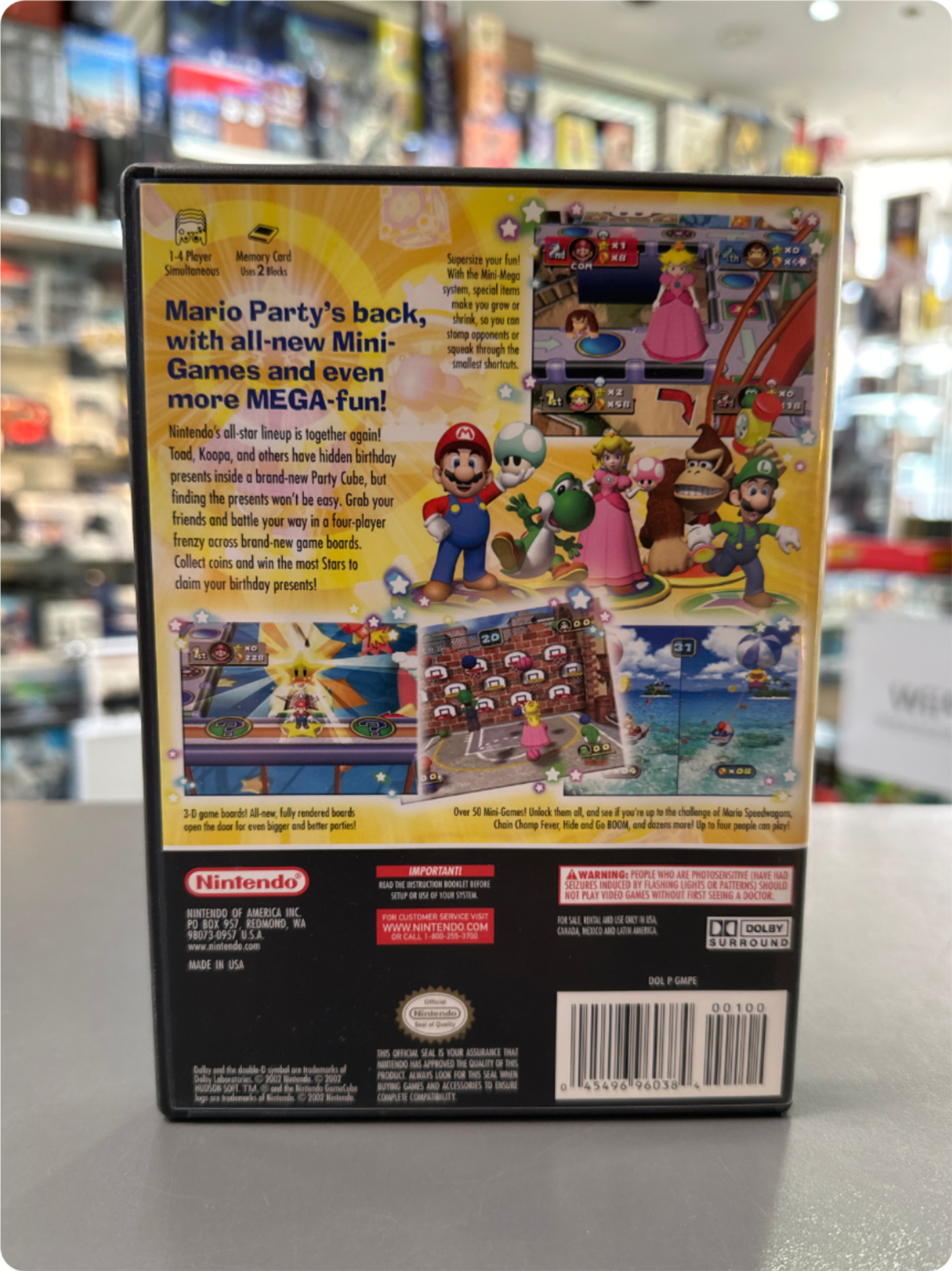 Mario Party 4 CIB (US-Version)