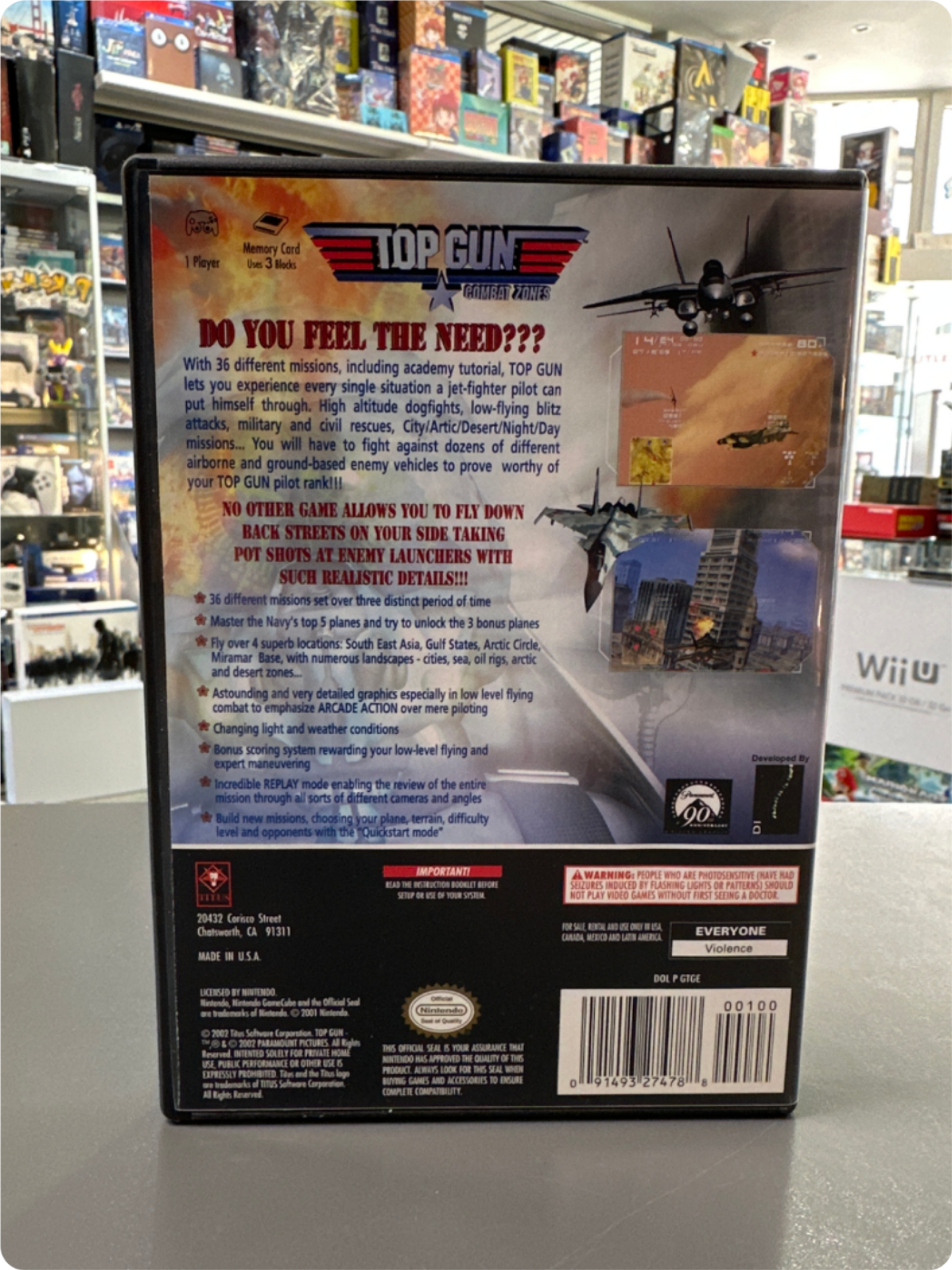 Top Gun Combat Zones CIB (US-Version)