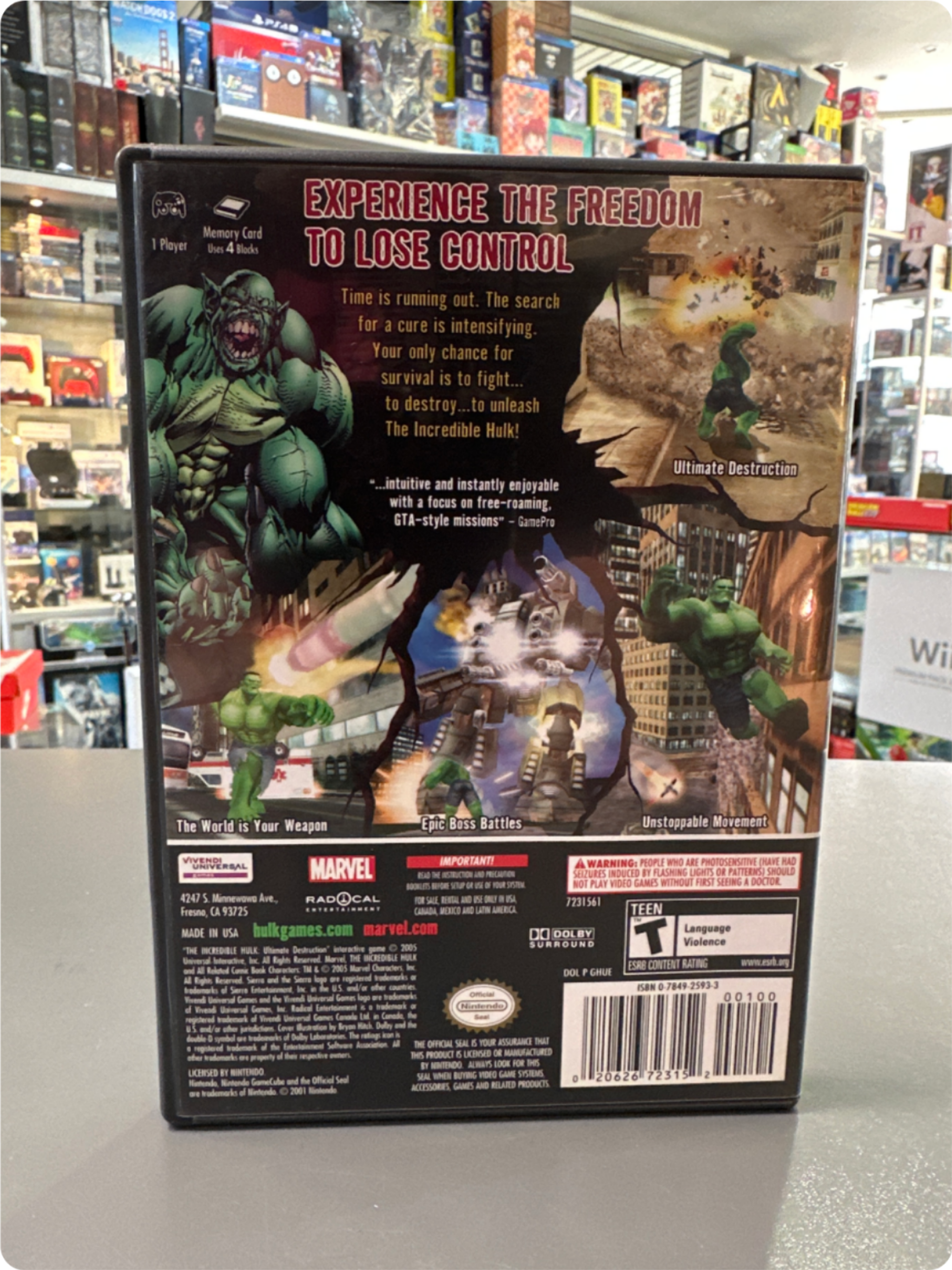 The Incredible Hulk: Ultimate Destruction  CIB (US-Version)