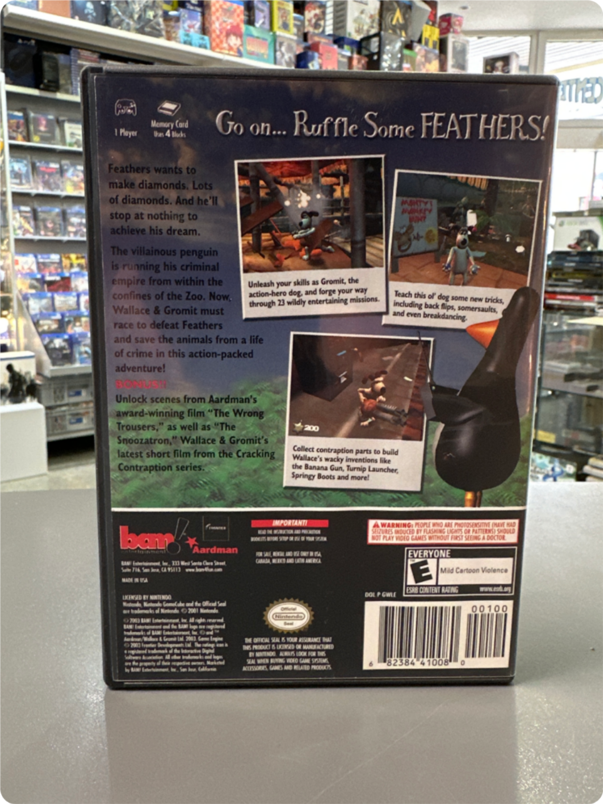 Wallace and Gromit in Project Zoo CIB (US-Version)