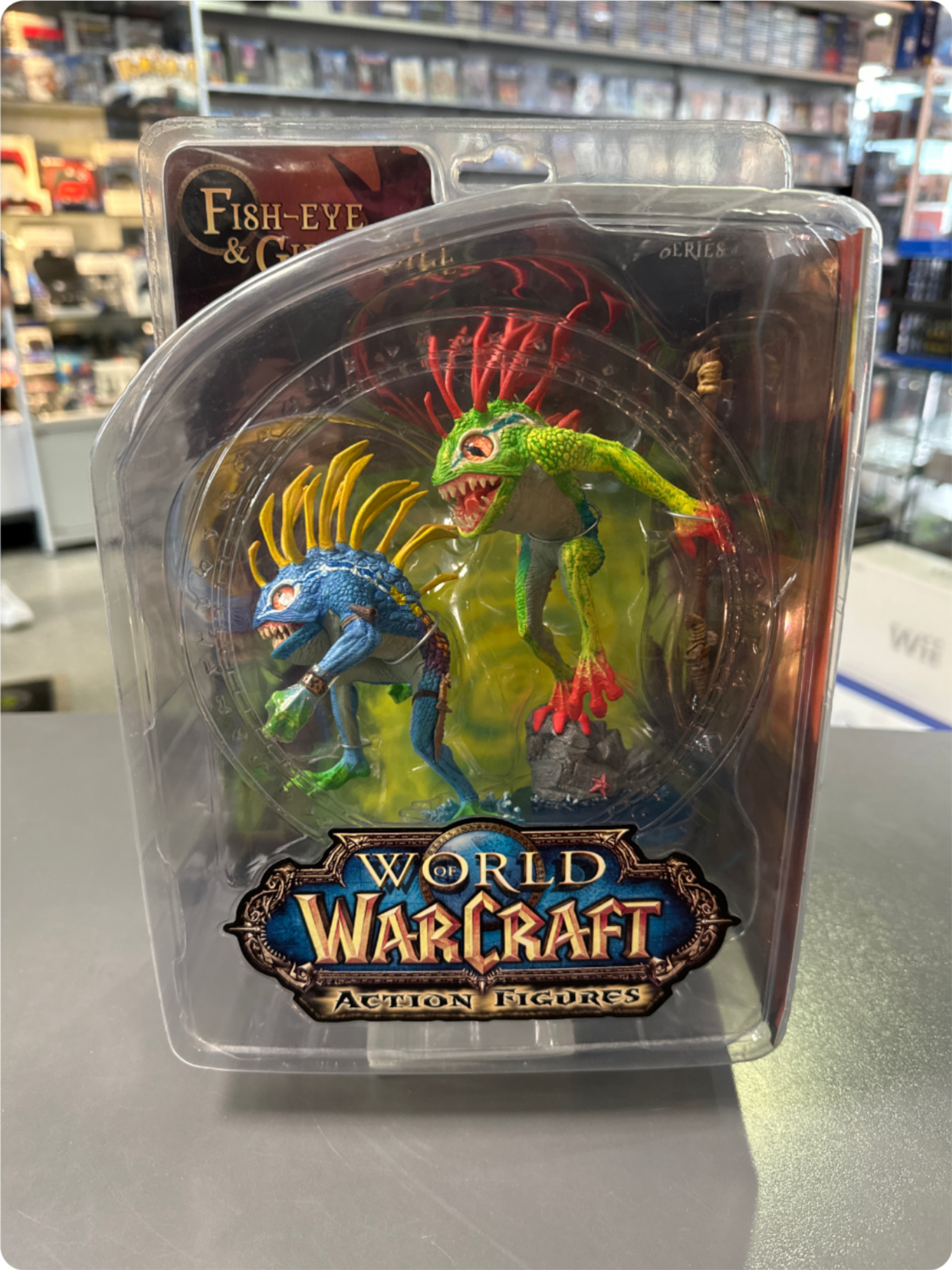 World of Warcraft Action Figur Murloc 2-Pack: Fish-Eye+Gibbergil (Serie IV)