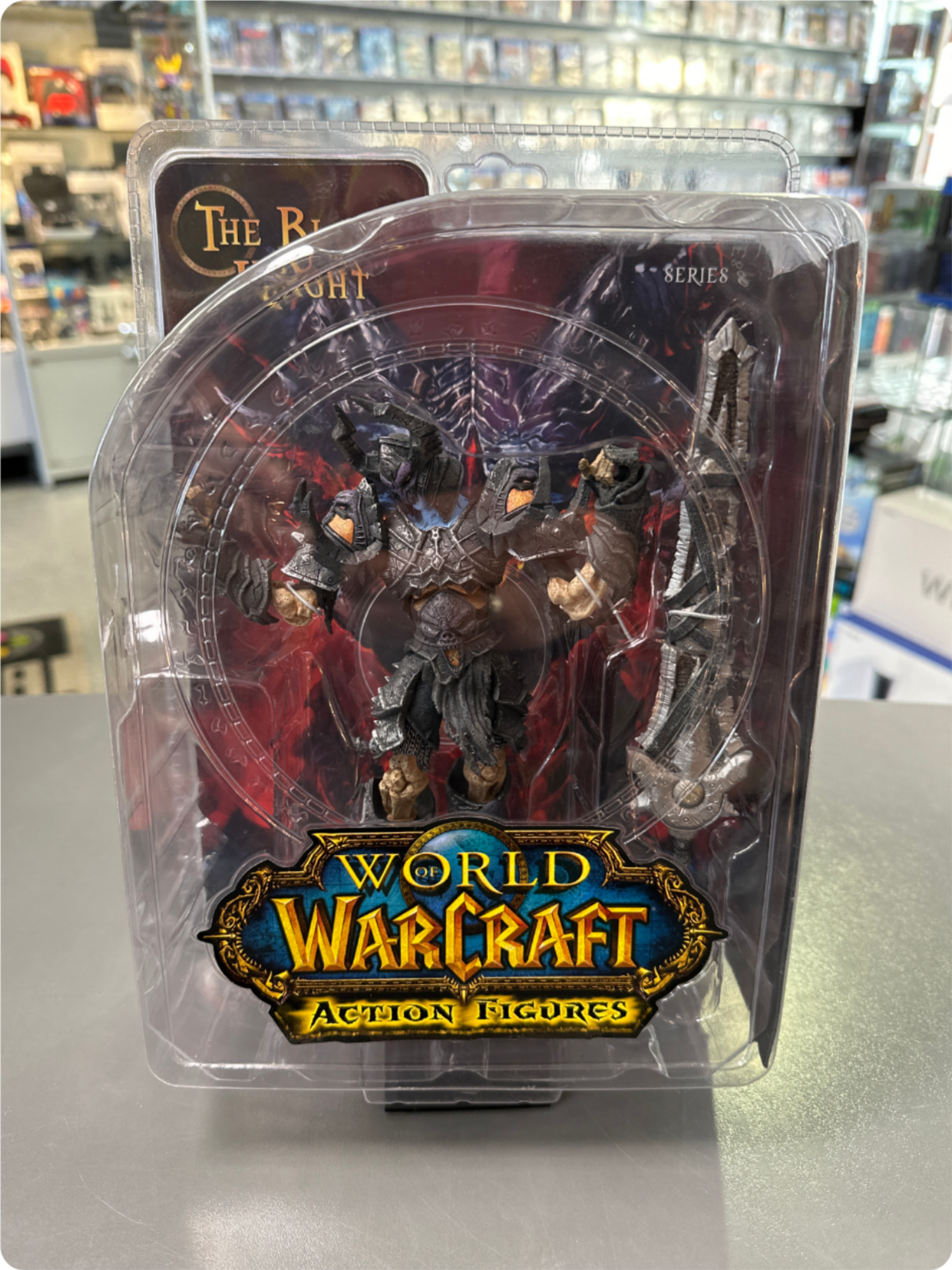 World of Warcraft Action Figur - Argent Nemesis The Black Knight (Series 8)