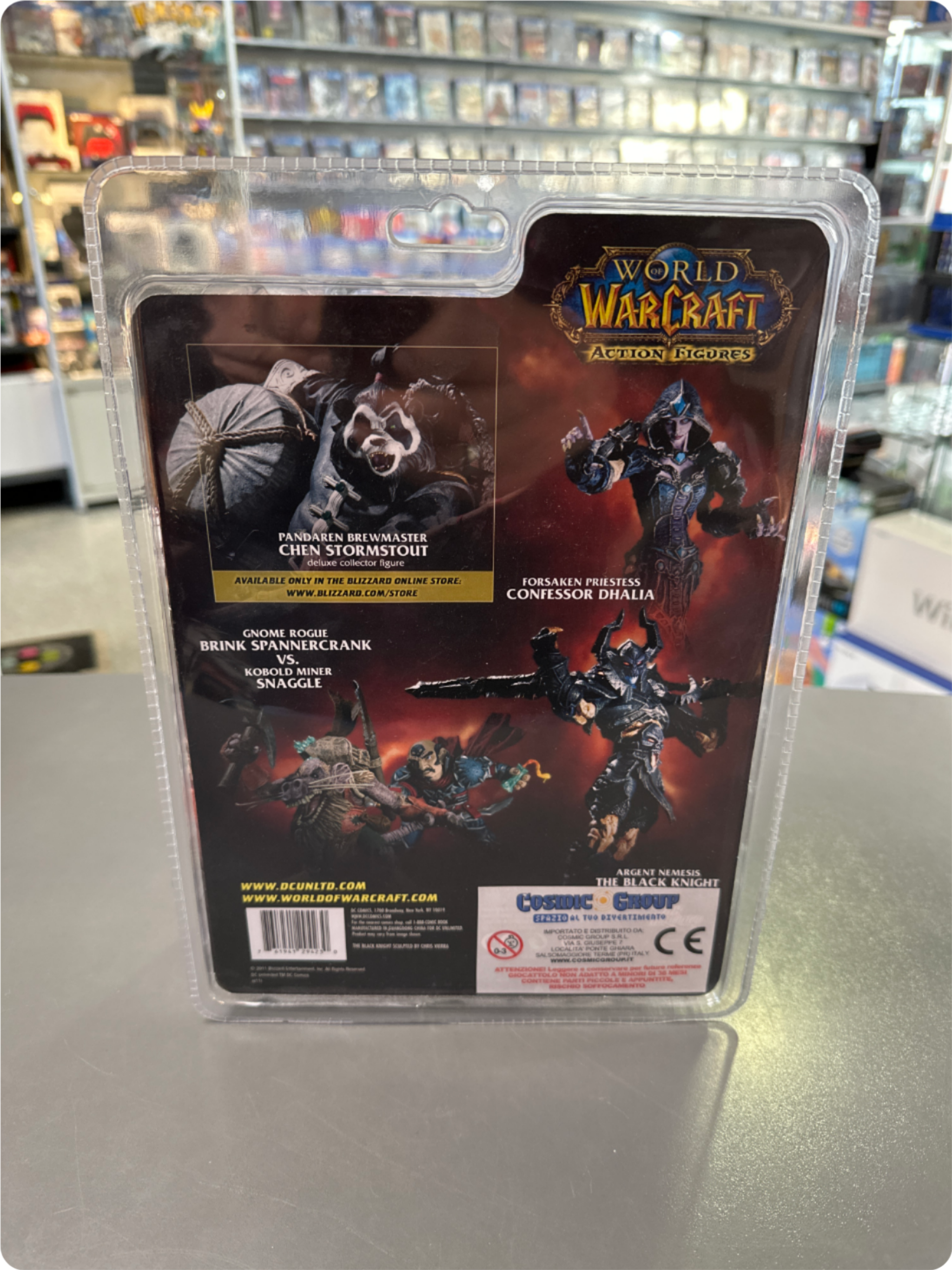 World of Warcraft Action Figur - Argent Nemesis The Black Knight (Series 8)