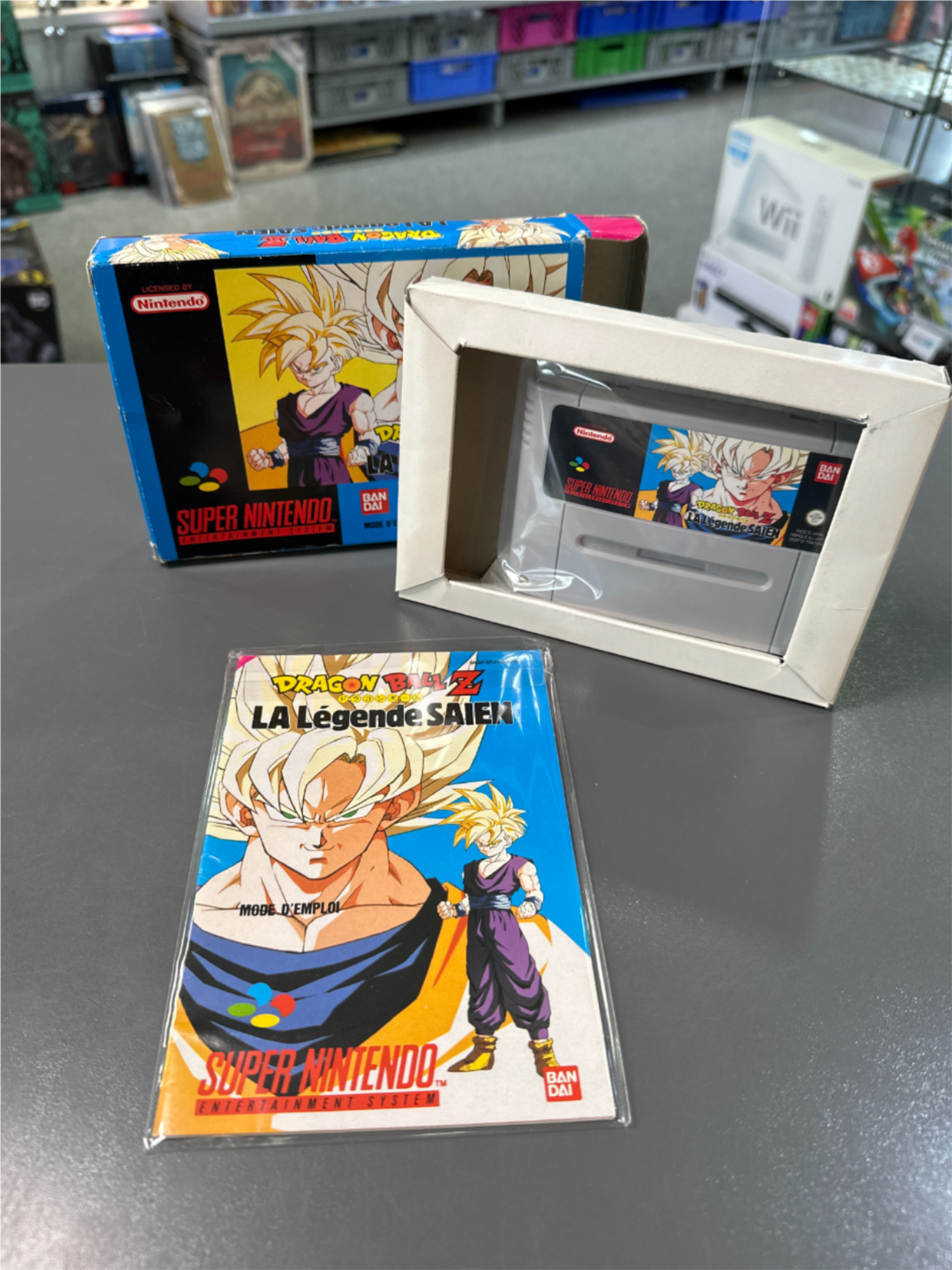 Dragon Ball Z La Legende Saien mit OVP und Anleitung*Super Nintendo