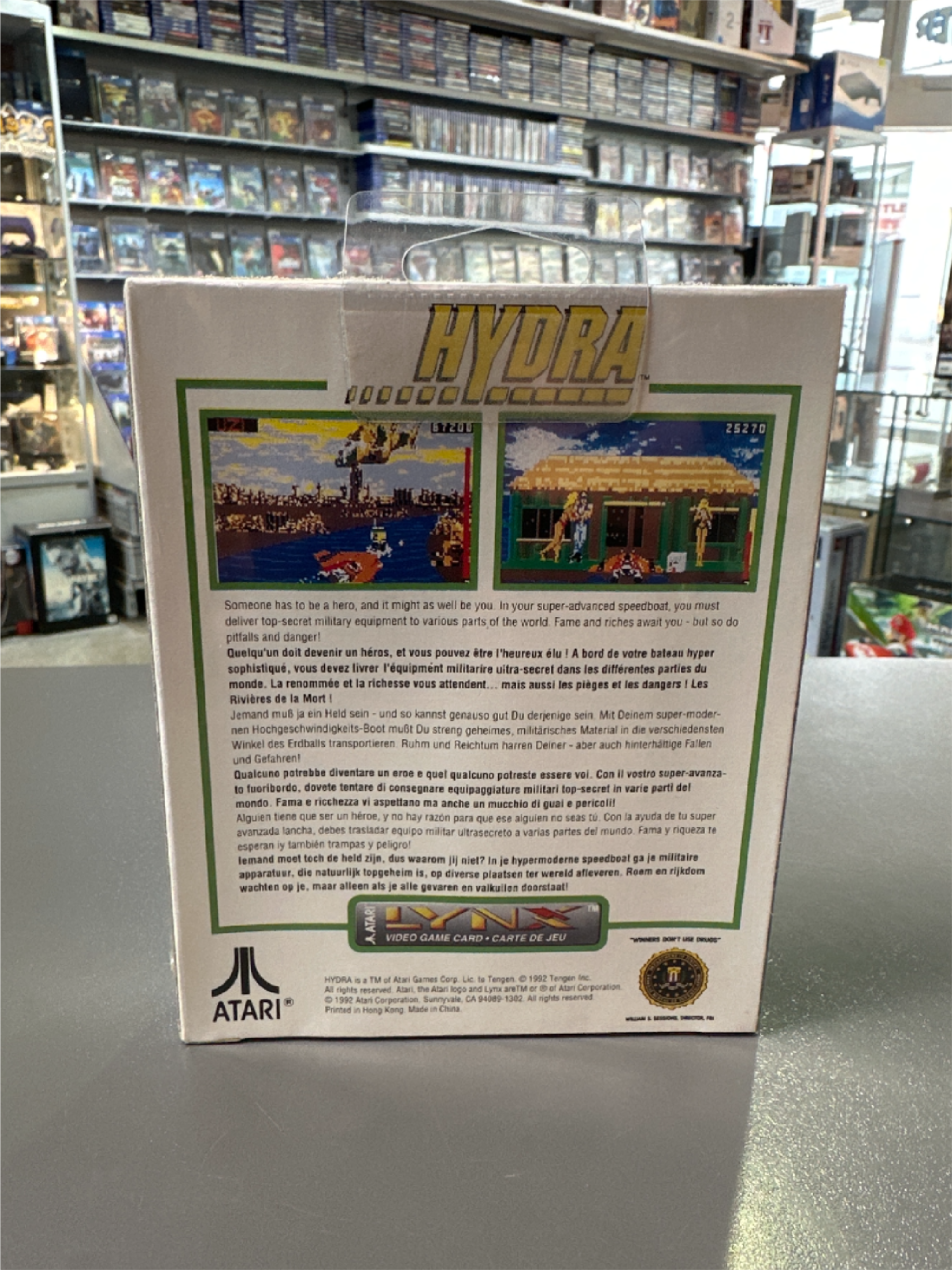 Hydra Atari Lynx Genuine PAL * Neu