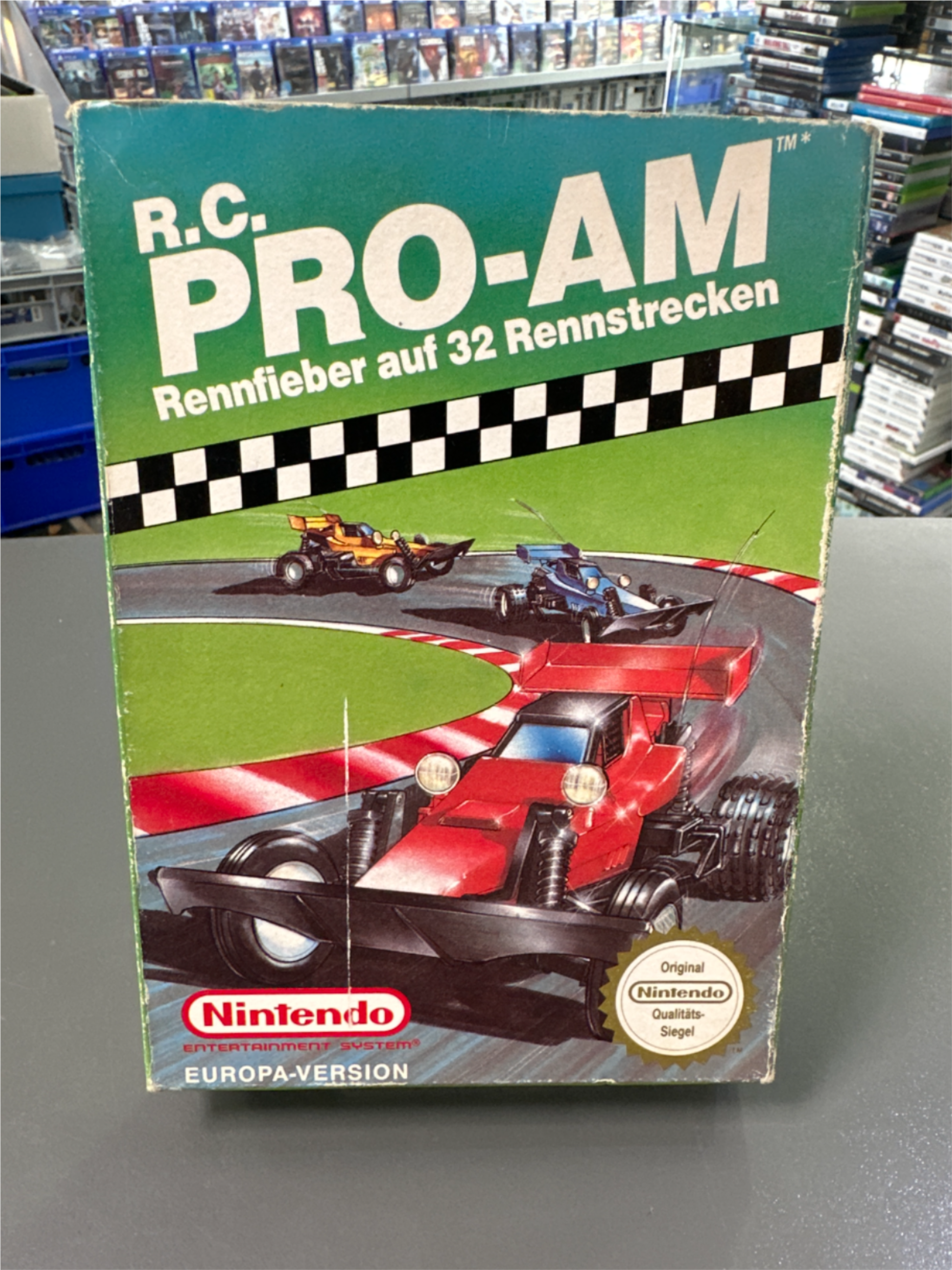 R.C. PRO-AM für NES *gebraucht