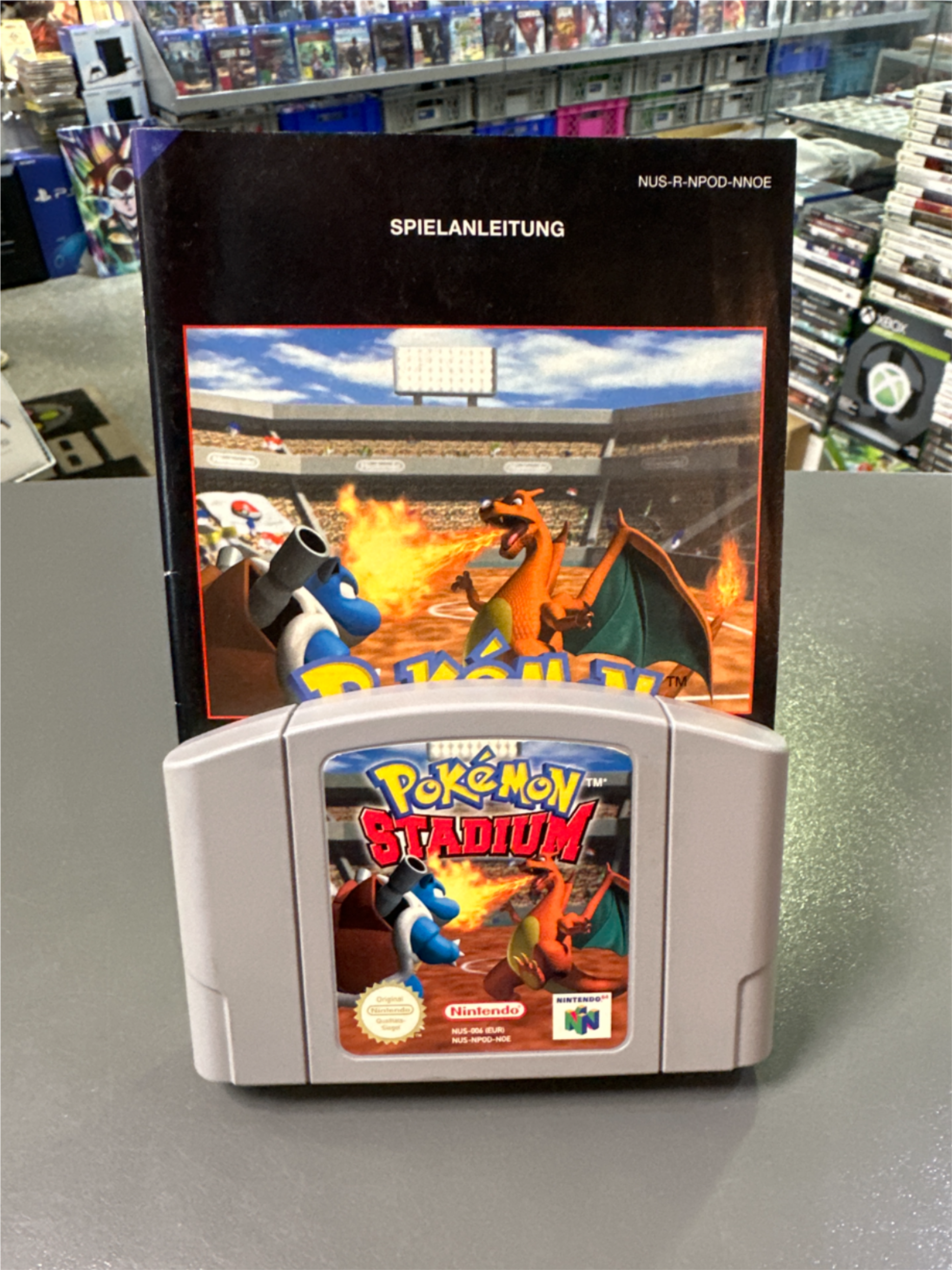 Pokemon Stadium für N64*Modul mit Anleitung* gebraucht