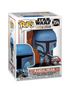 Star Wars The Mandalorian POP! TV Vinyl Figur Death Watch Mandalorian (Two Stripes) 9 cm