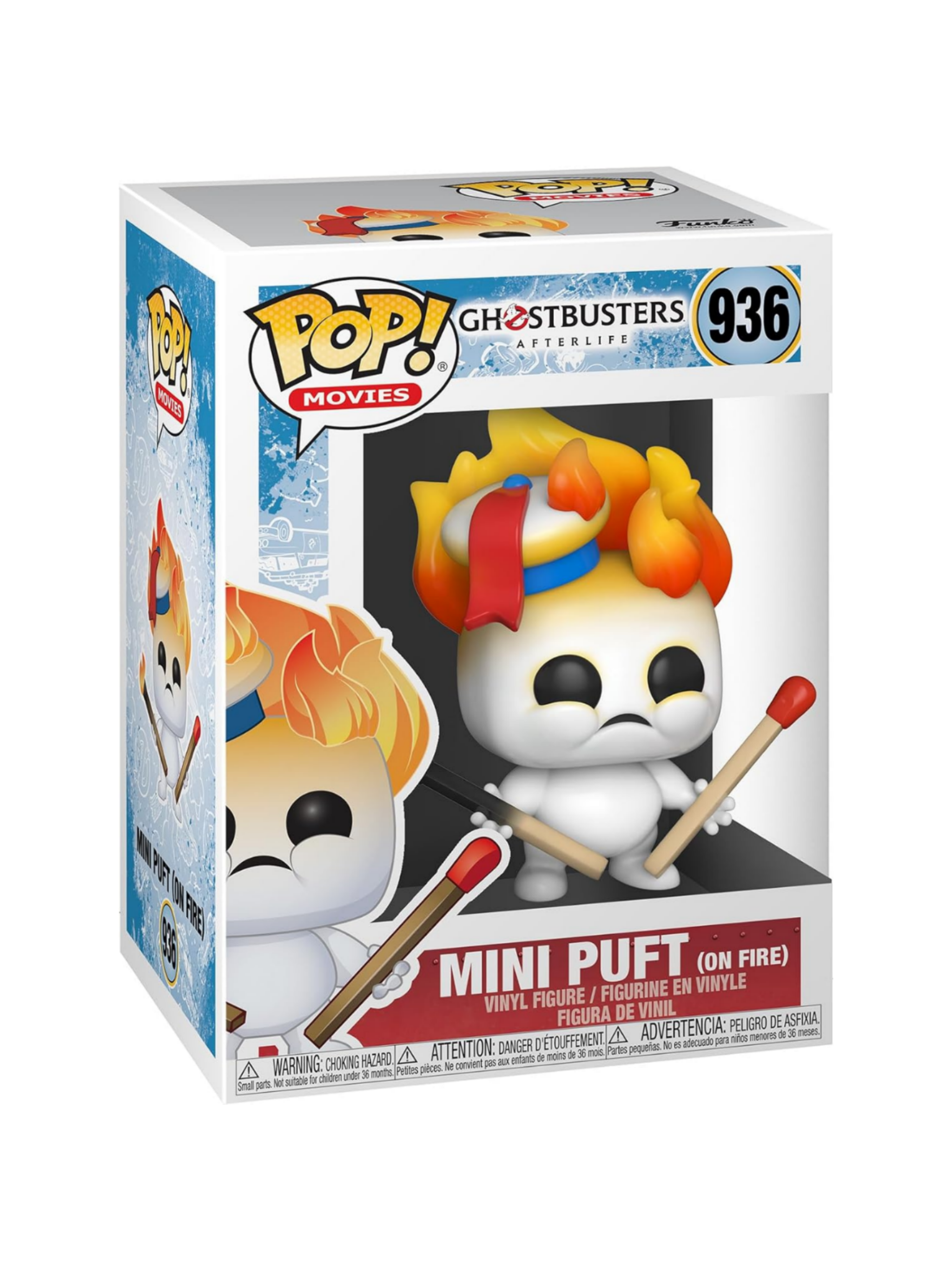 Funko Pop! Movies: Ghostbusters: Afterlife-Mini Puft On Fire