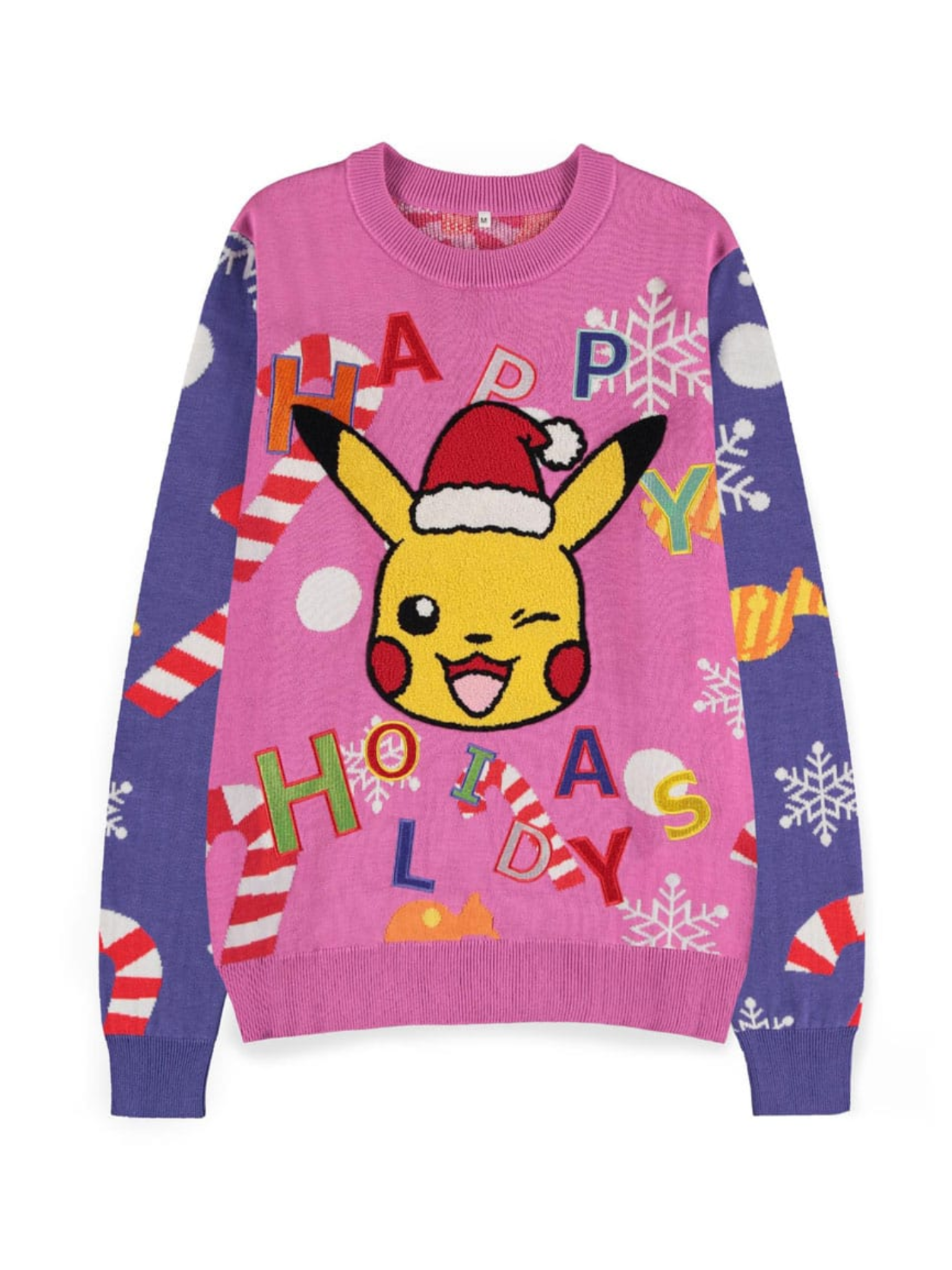 Pokemon Sweatshirt Christmas Jumper Pikachu Patched