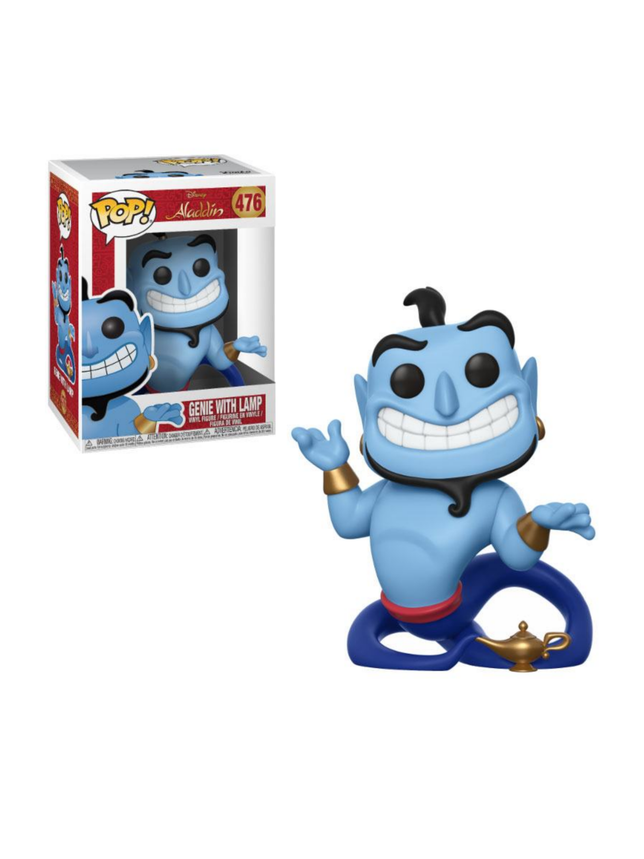 Aladdin POP! Vinyl Figur Genie with Lamp 9 cm