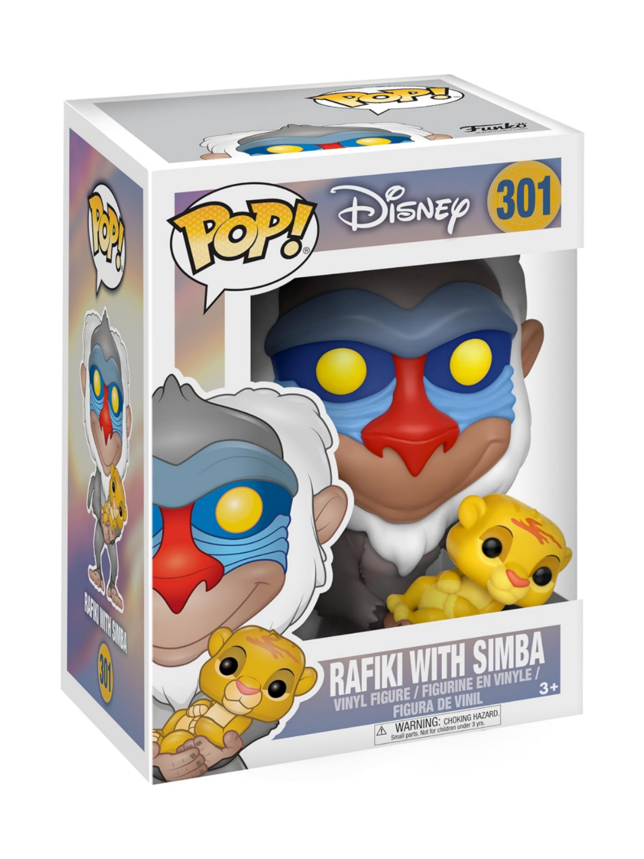 Disney: POP! Disney Vinyl Figur Rafiki with Simba 9 cm