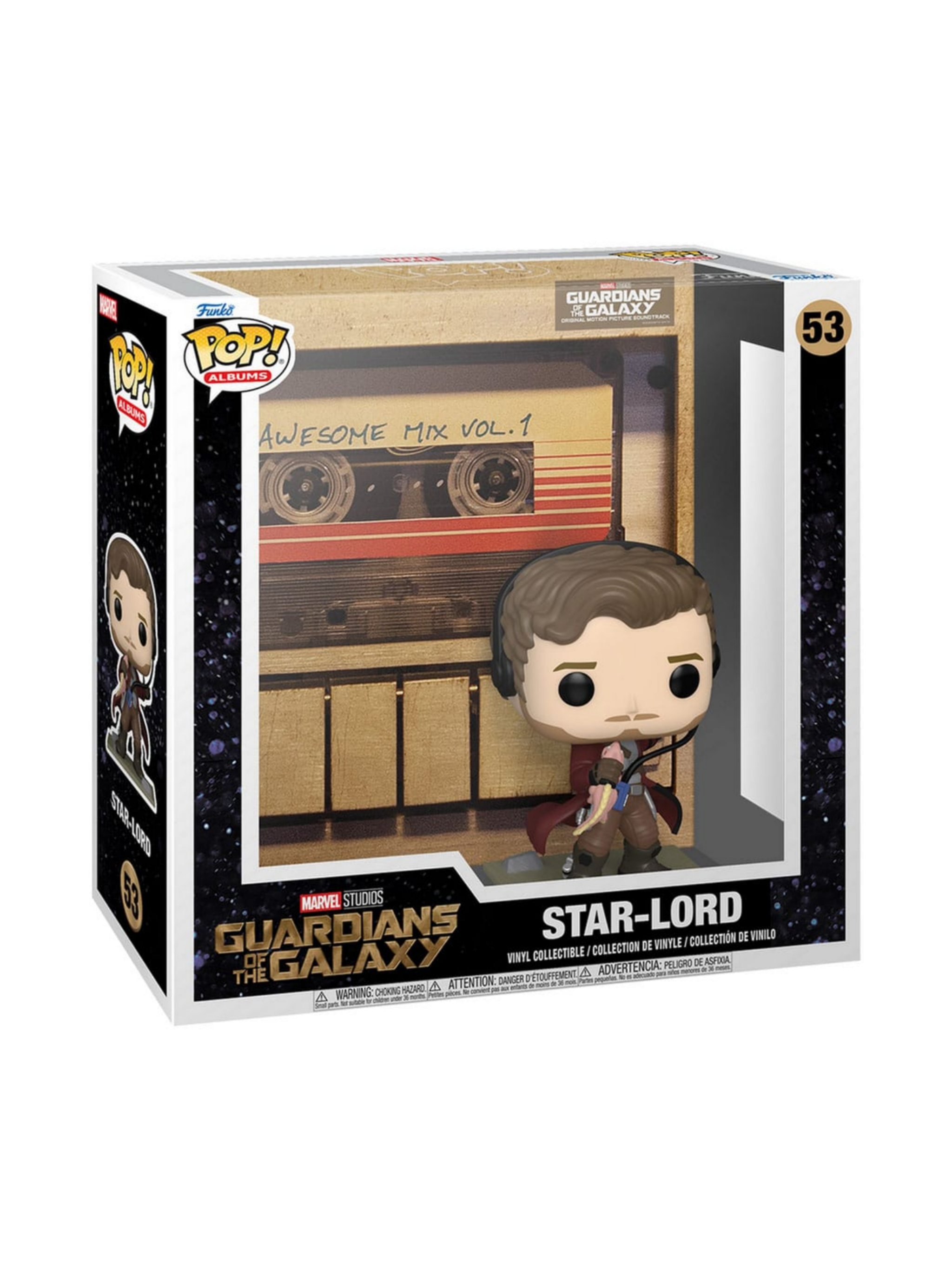 Guardians of the Galaxy POP! Albums Vinyl Figur Awesome Mix 9 cm