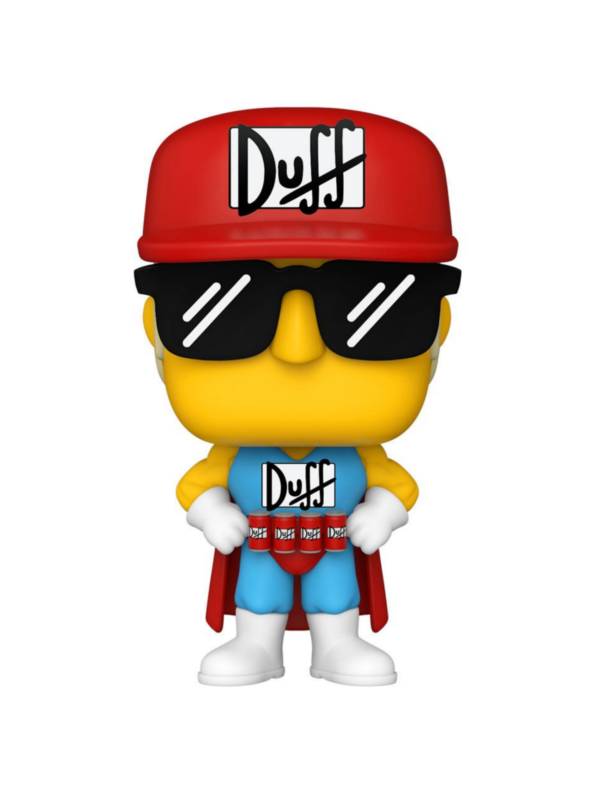 Simpsons POP! Animation Vinyl Figur Duffman 9 cm