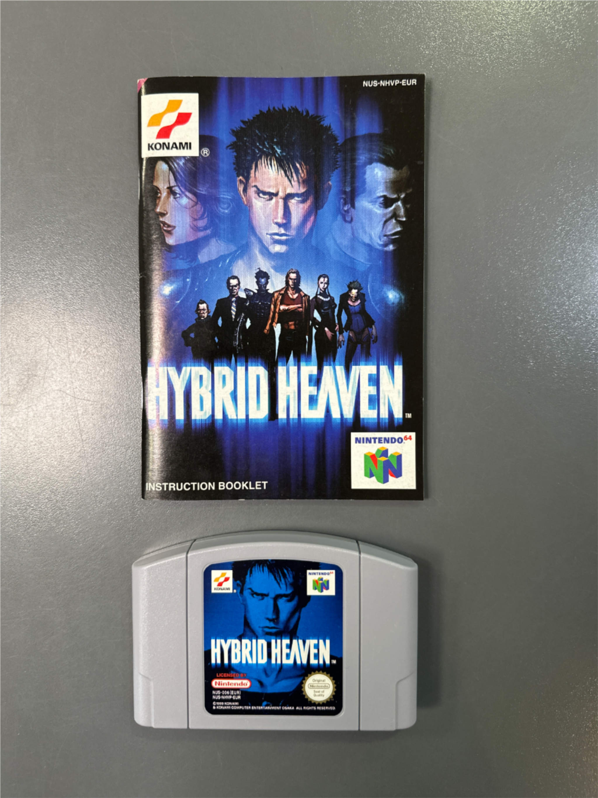 Hybrid Heaven für N64*Modul mit Anleitung* gebraucht