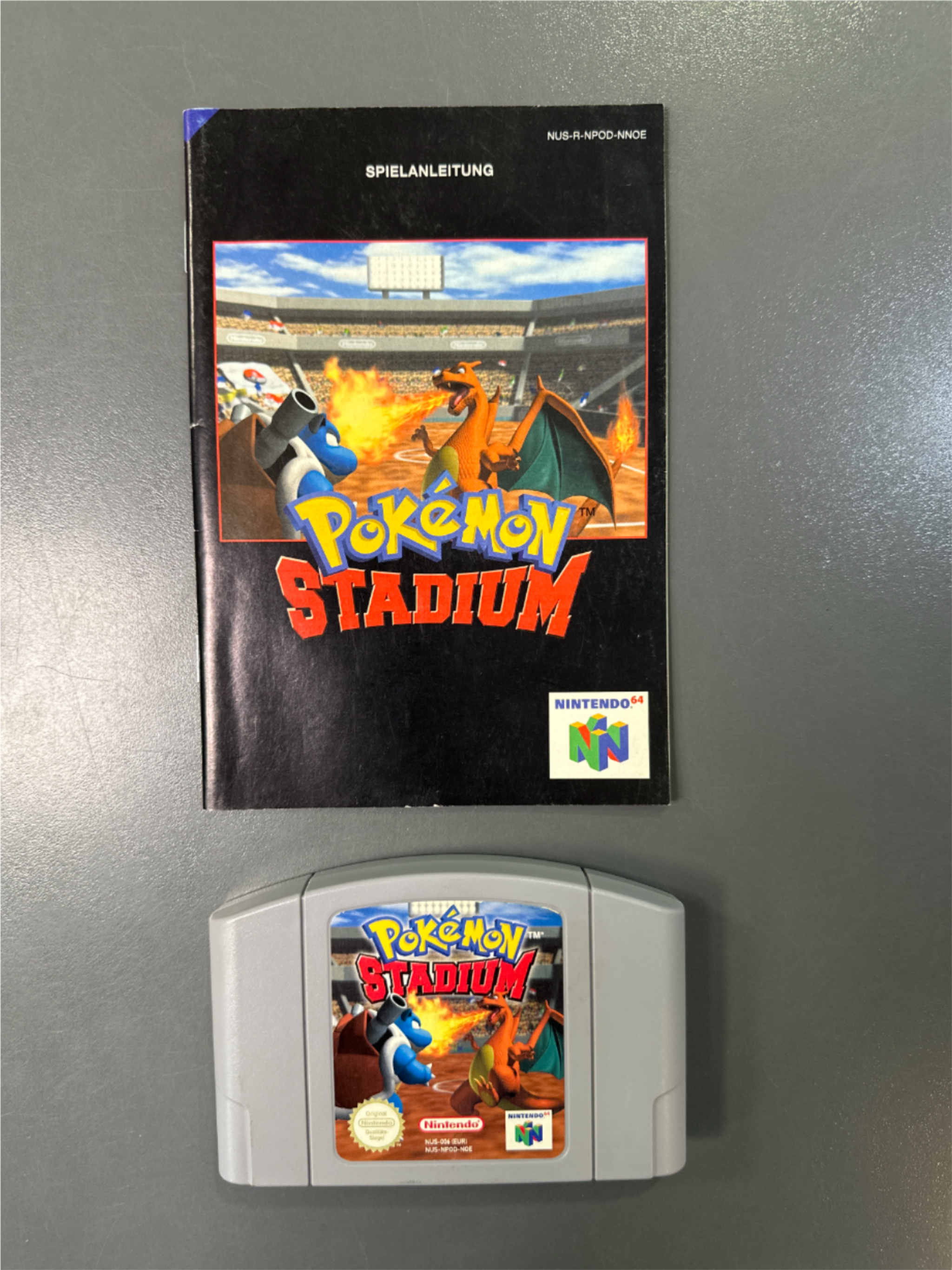 Pokemon Stadium für N64*Modul mit Anleitung* gebraucht