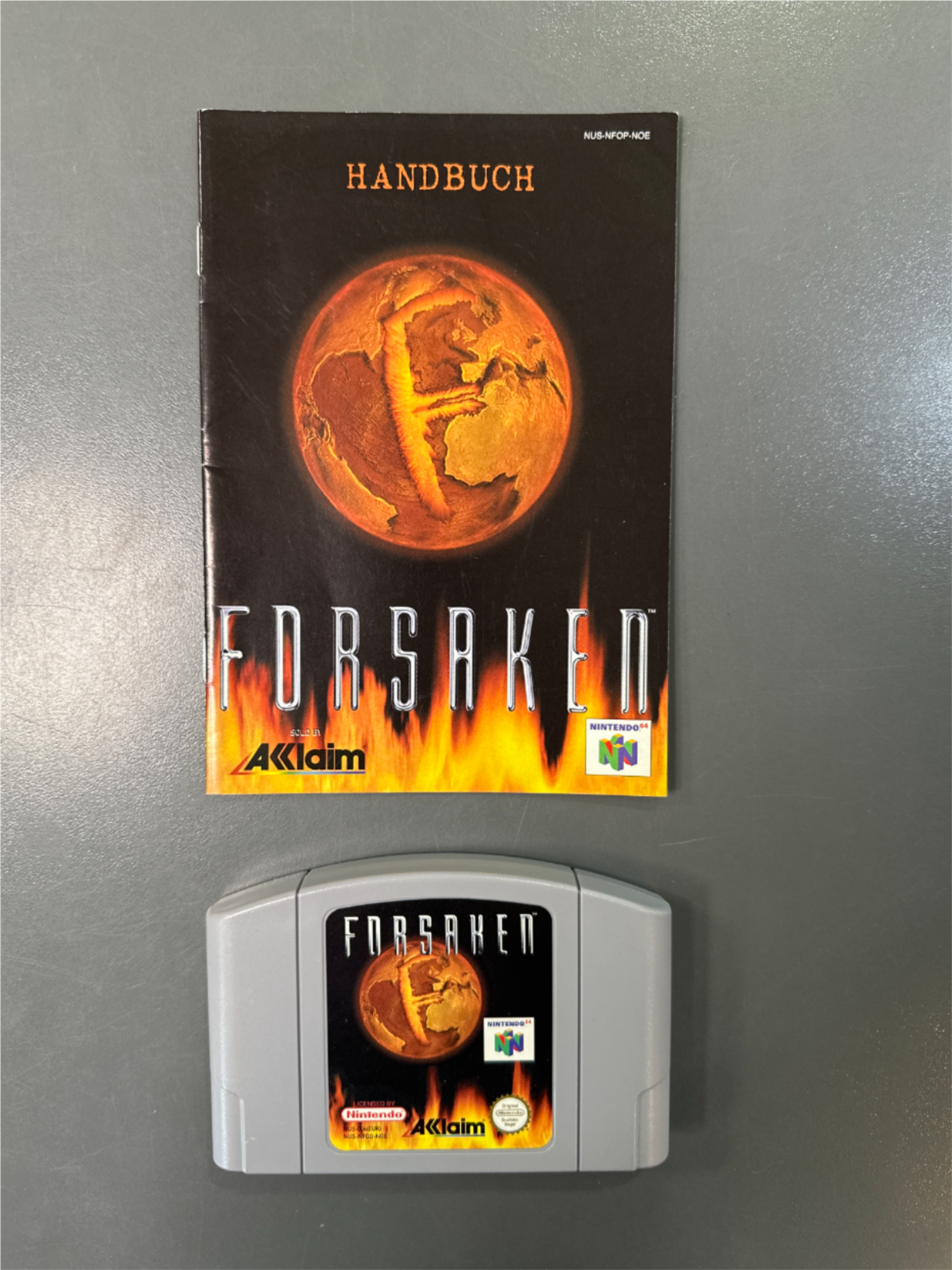 Forsaken für N64*Modul mit Anleitung* gebraucht