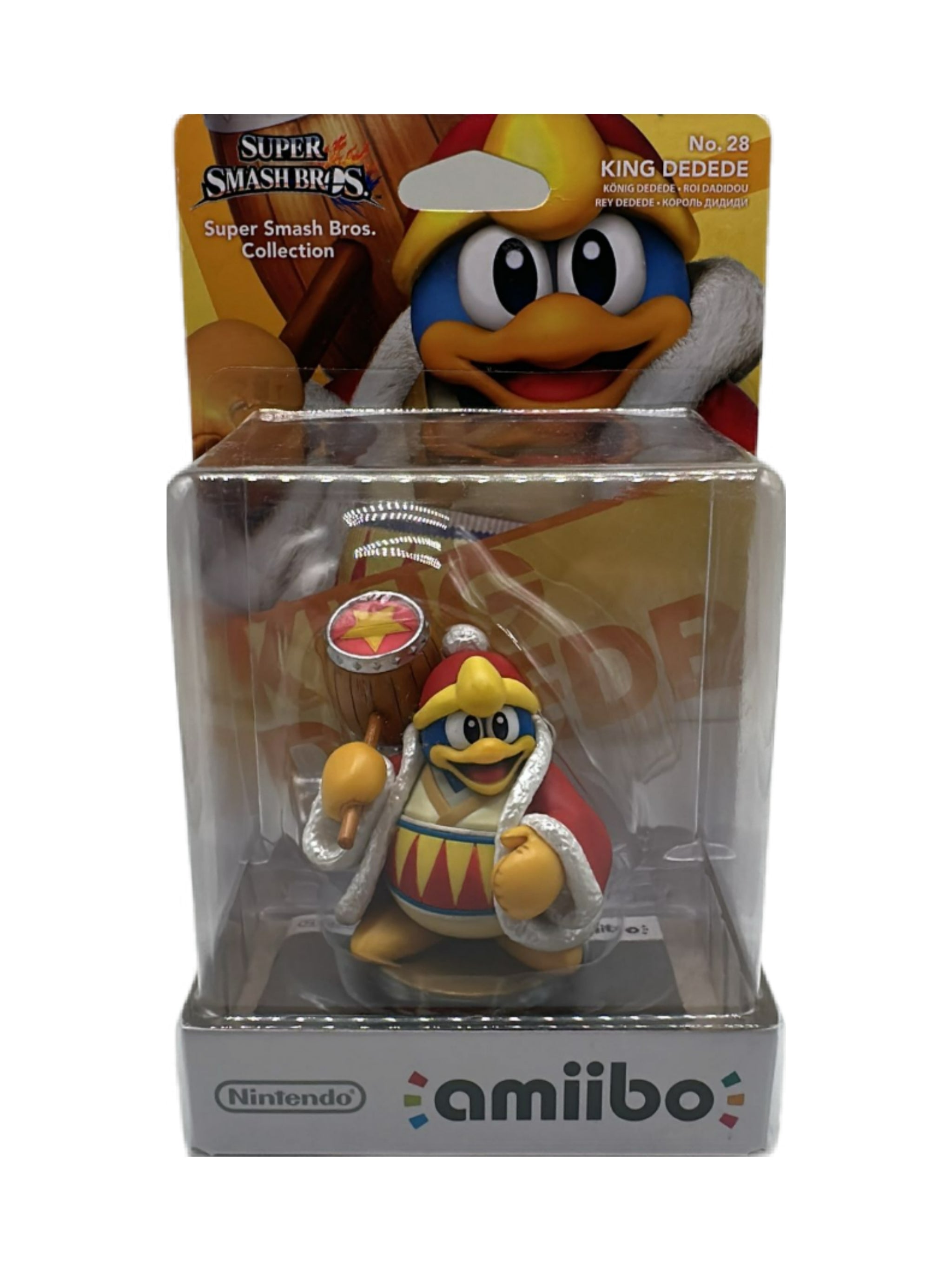 Amiibo King Dedede No. 28 Super Smash Bros. Collection