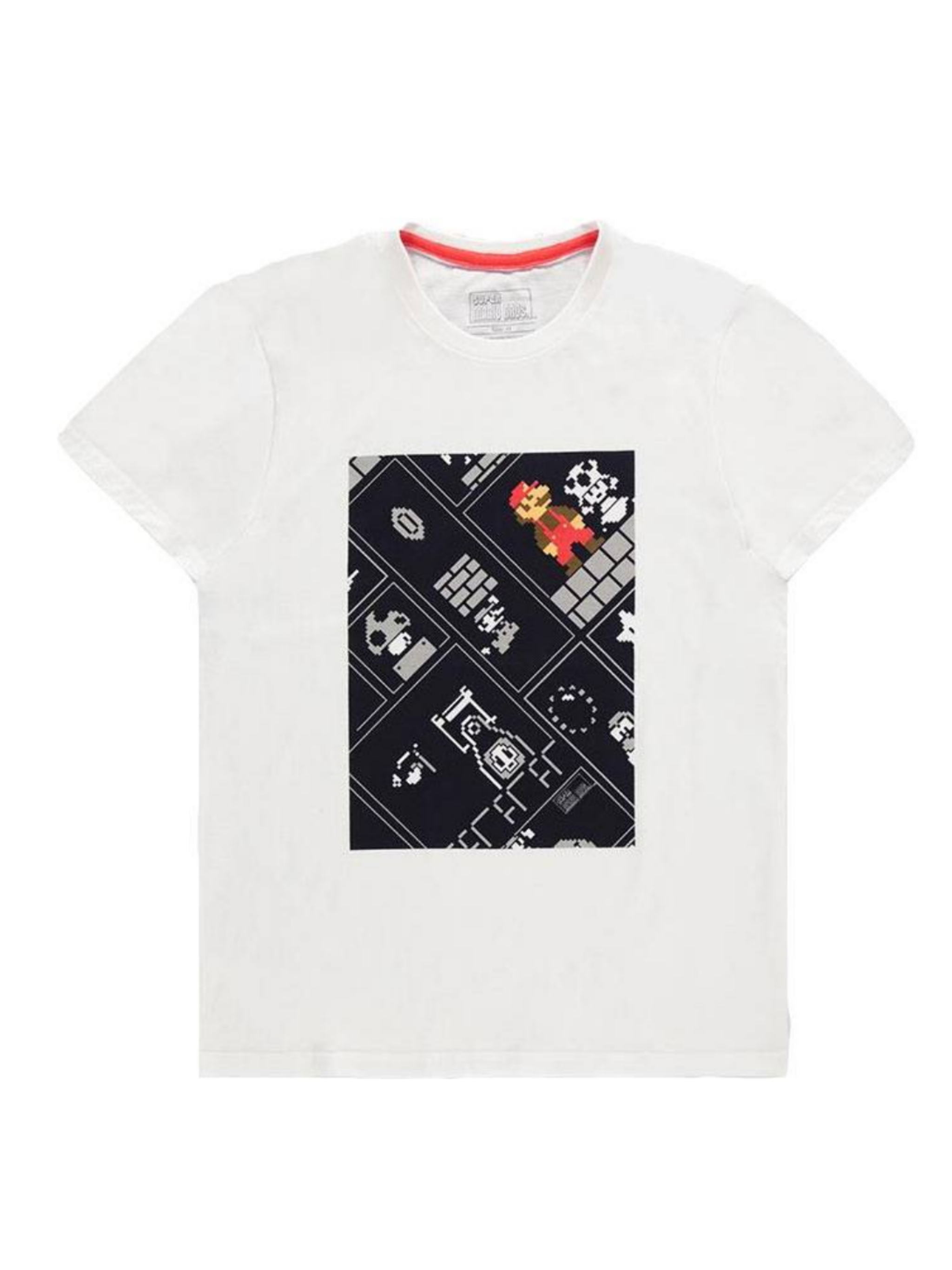 Super Mario T-Shirt 8-bit Collage