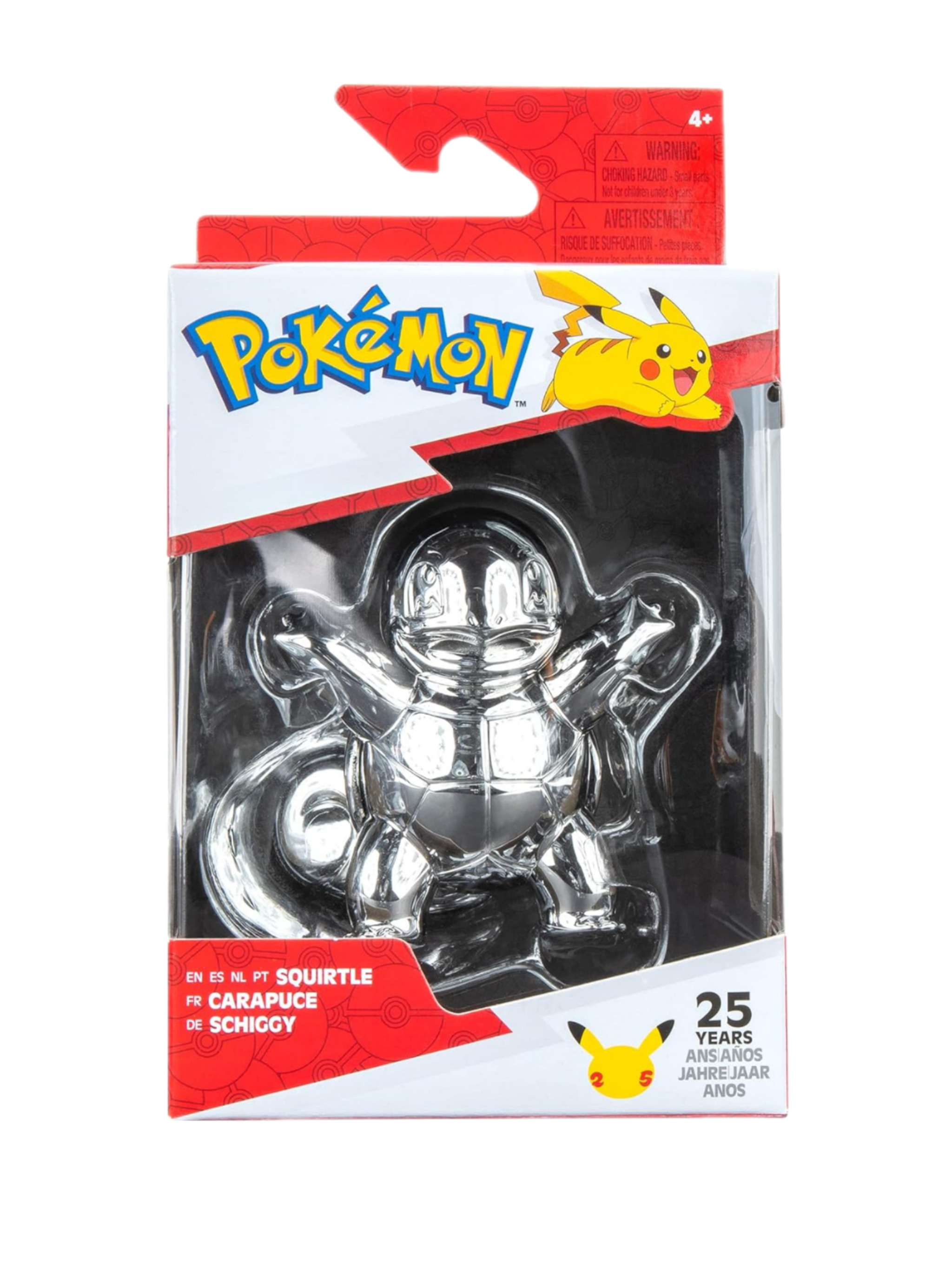 Pokémon Vinyl Figur Schiggy 7,6cm 25th Anniversary