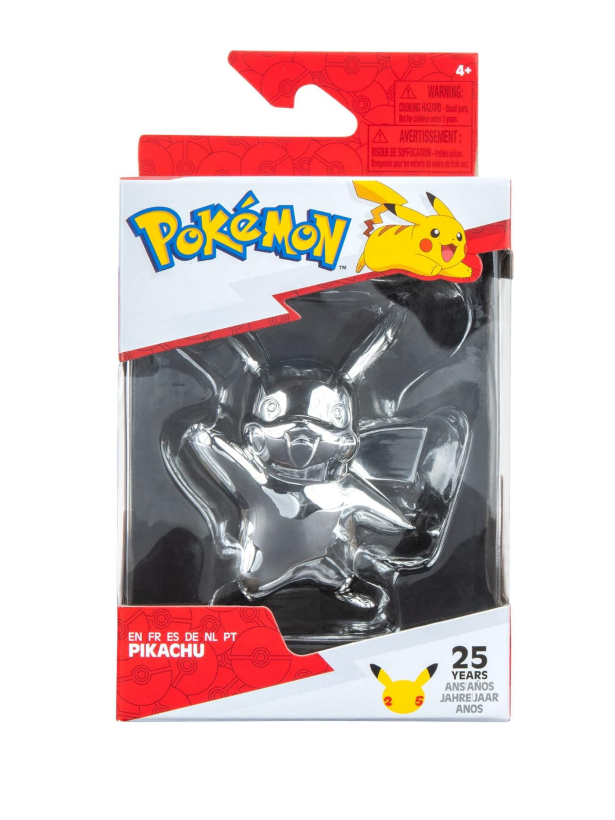 Pokémon Vinyl Figur Pikachu 7,6cm 25th Anniversary