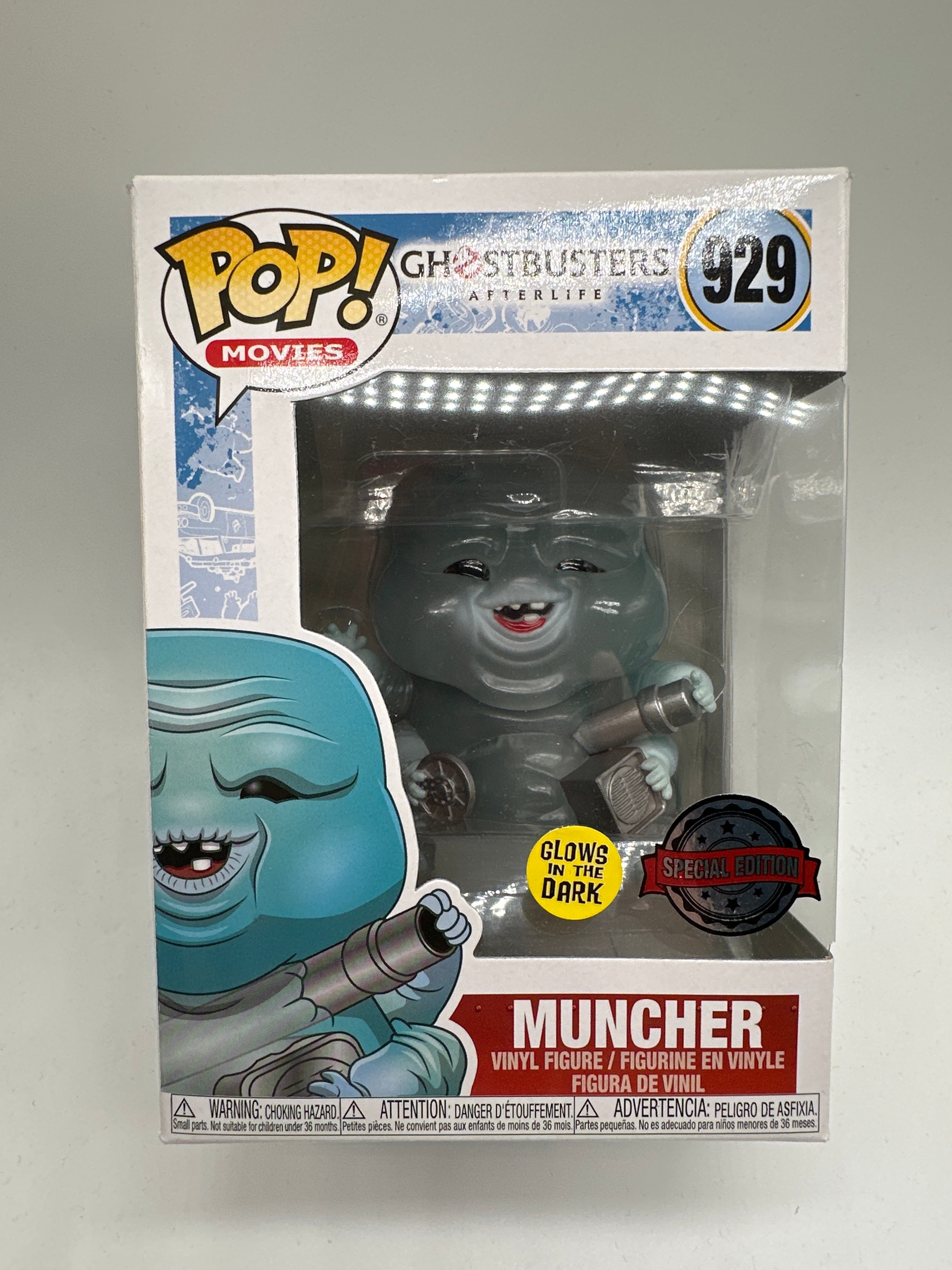 Funko POP! Ghostbusters Afterlife Muncher # 929- Special Edition Glow