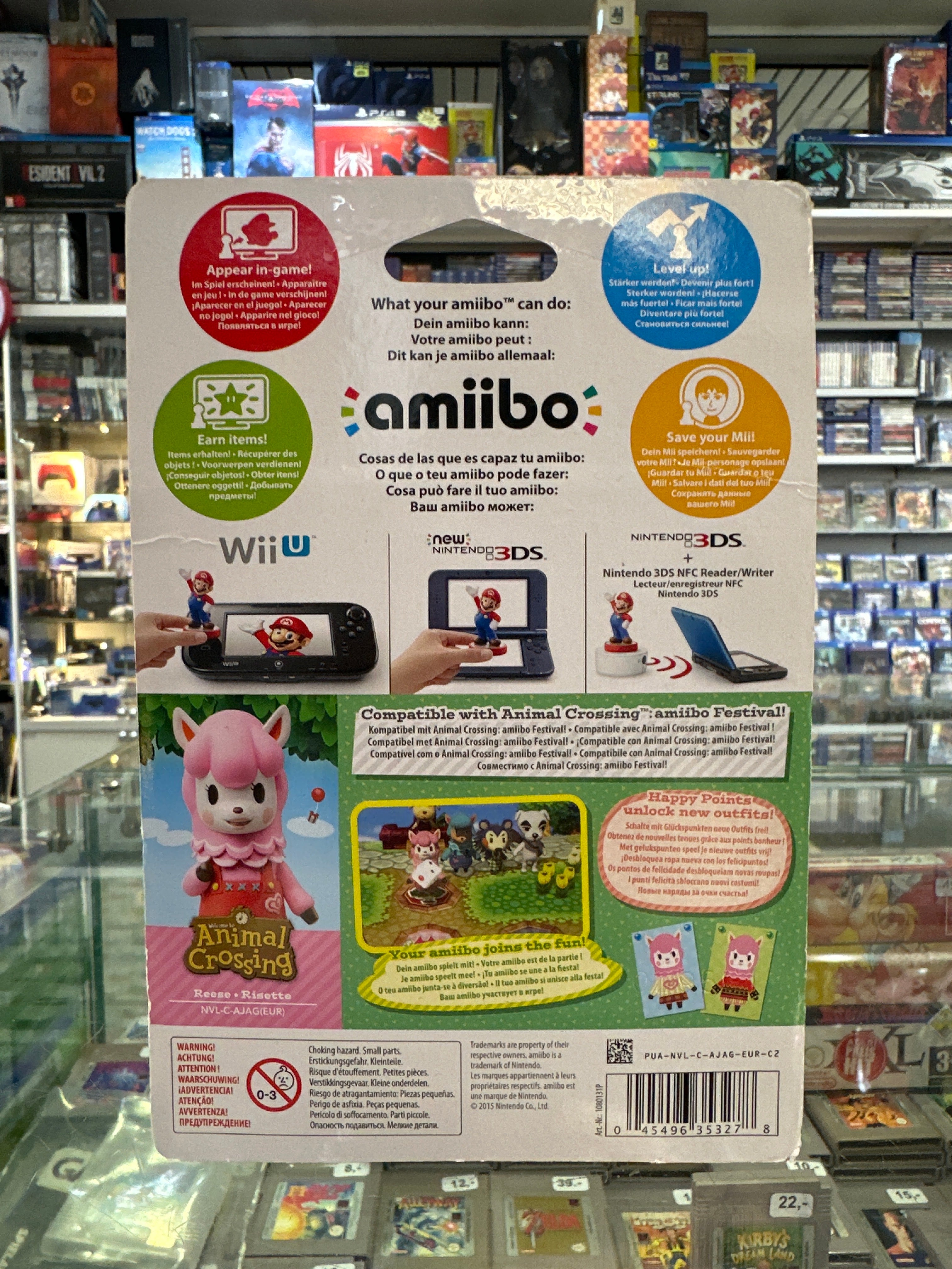 Amiibo Animal Crossing Rosina Neu