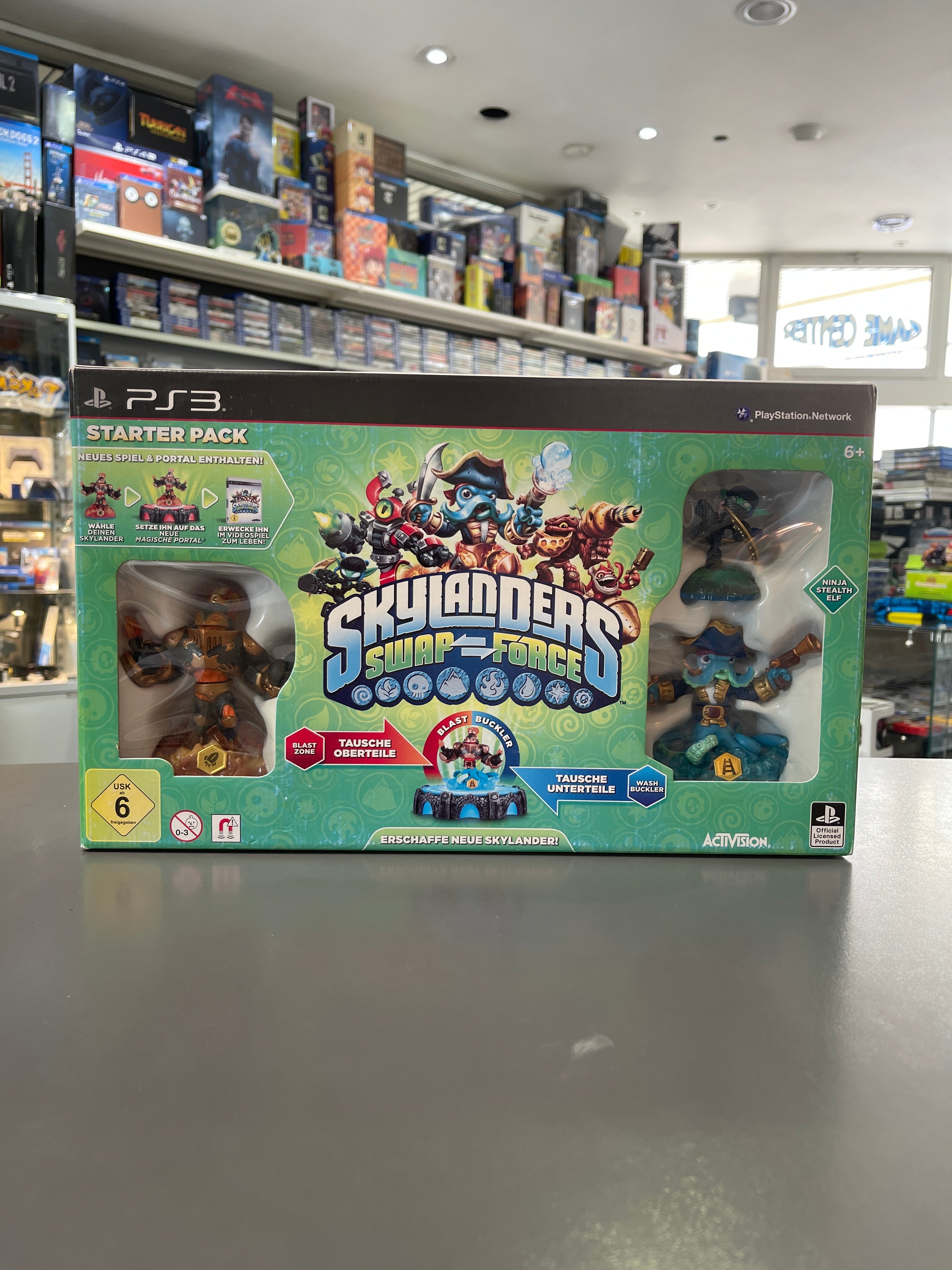 Skylanders Swap Force Starter Set PS3 Neu