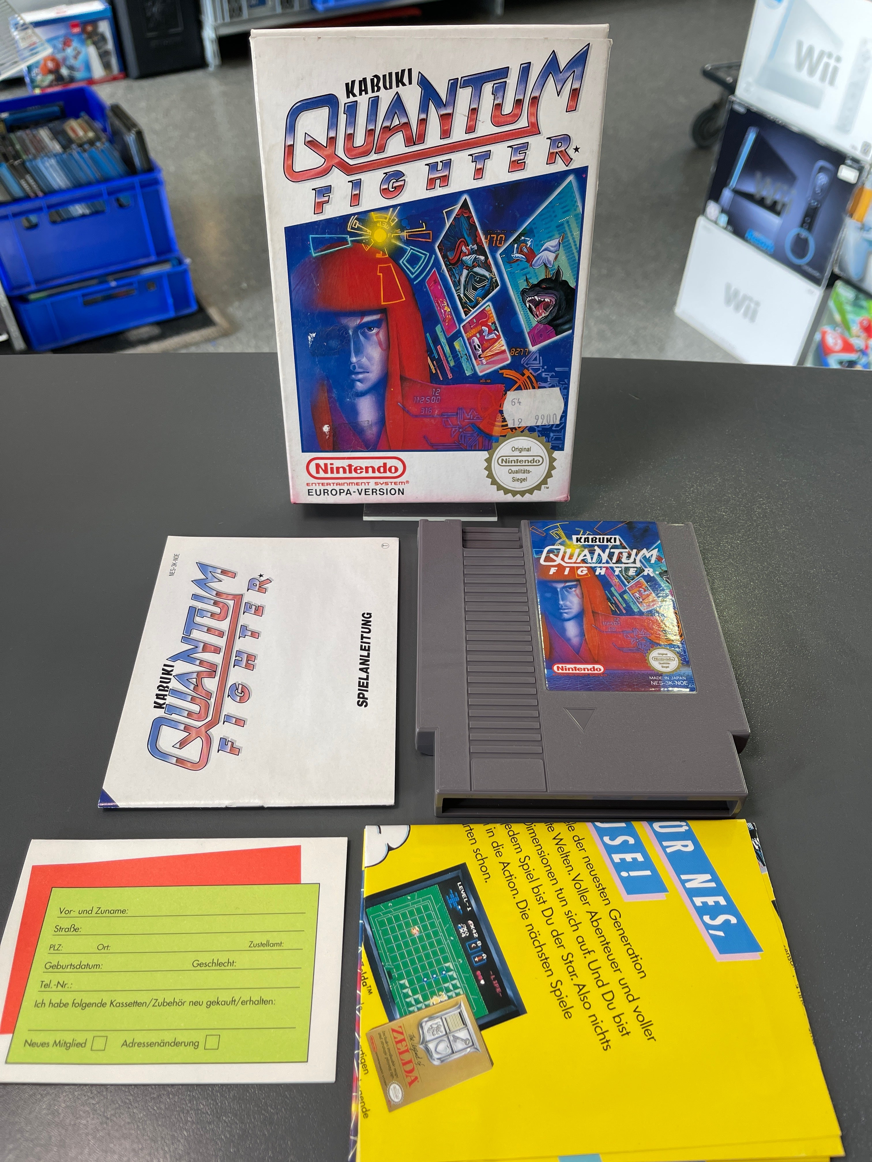 Kabuki Quantum Fighter NES