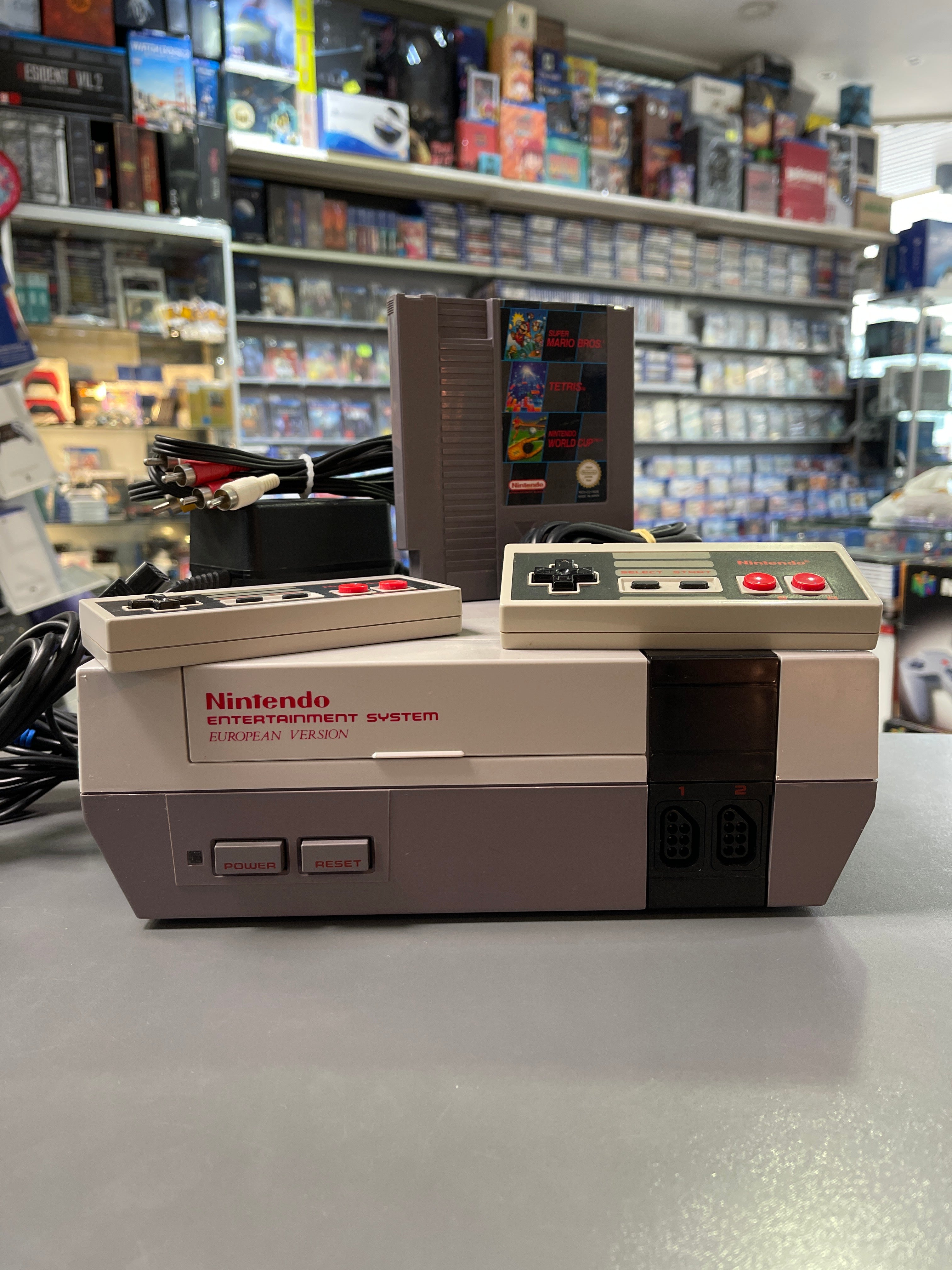 NES Nintendo Entertainment System Konsole + 3 Spiele *gebraucht