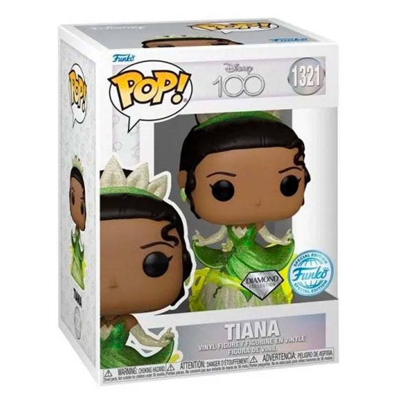 Disney's 100th Anniversary POP! Disney Vinyl Figur Tiana (DGLT) Special Edition 9 cm POP! Figuren Küss den Frosch