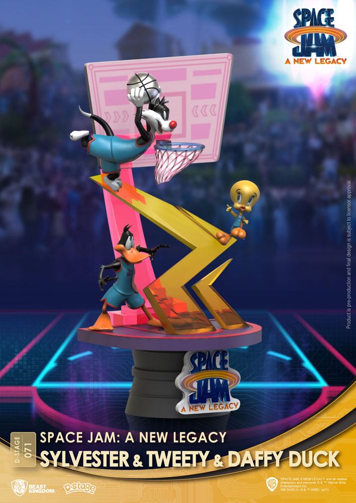 Space Jam: A New Legacy D-Stage PVC Diorama Sylvester & Tweety & Daffy Duck Standard Ver. 15 cm