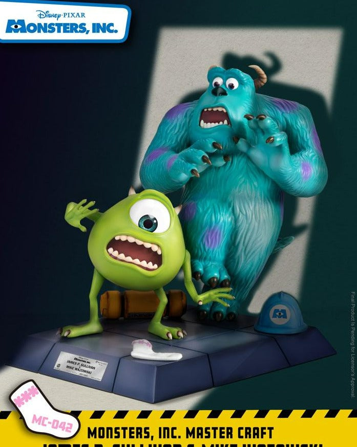 Die Monster AG Master Craft Statue James P. Sullivan & Mike Wazowski 34 cm